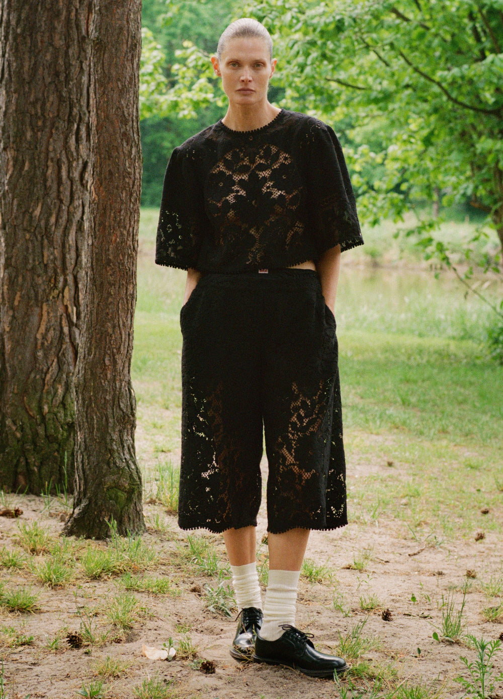 Black Arianna Culottes | Sea New York