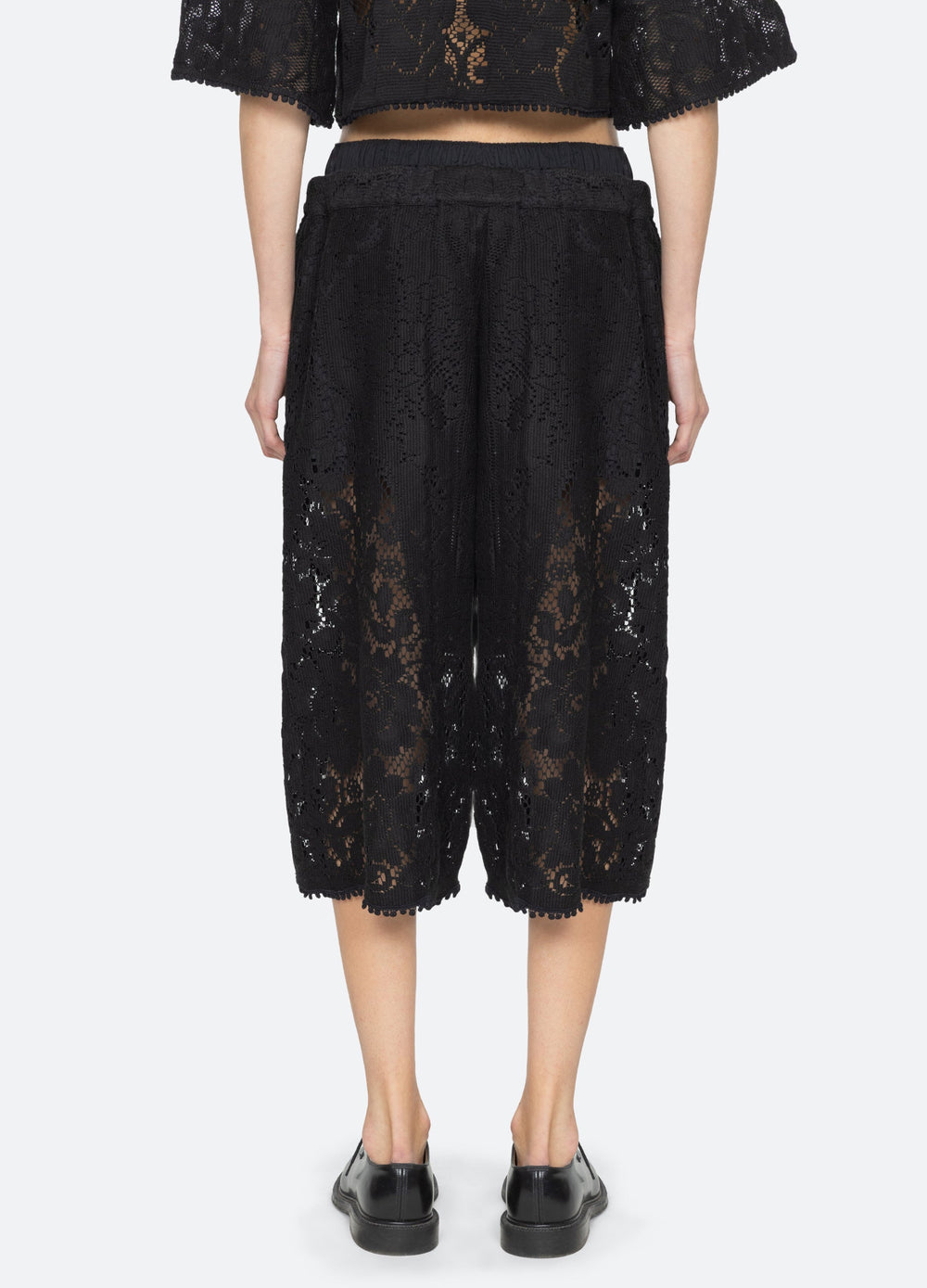 Black Arianna Culottes | Sea New York