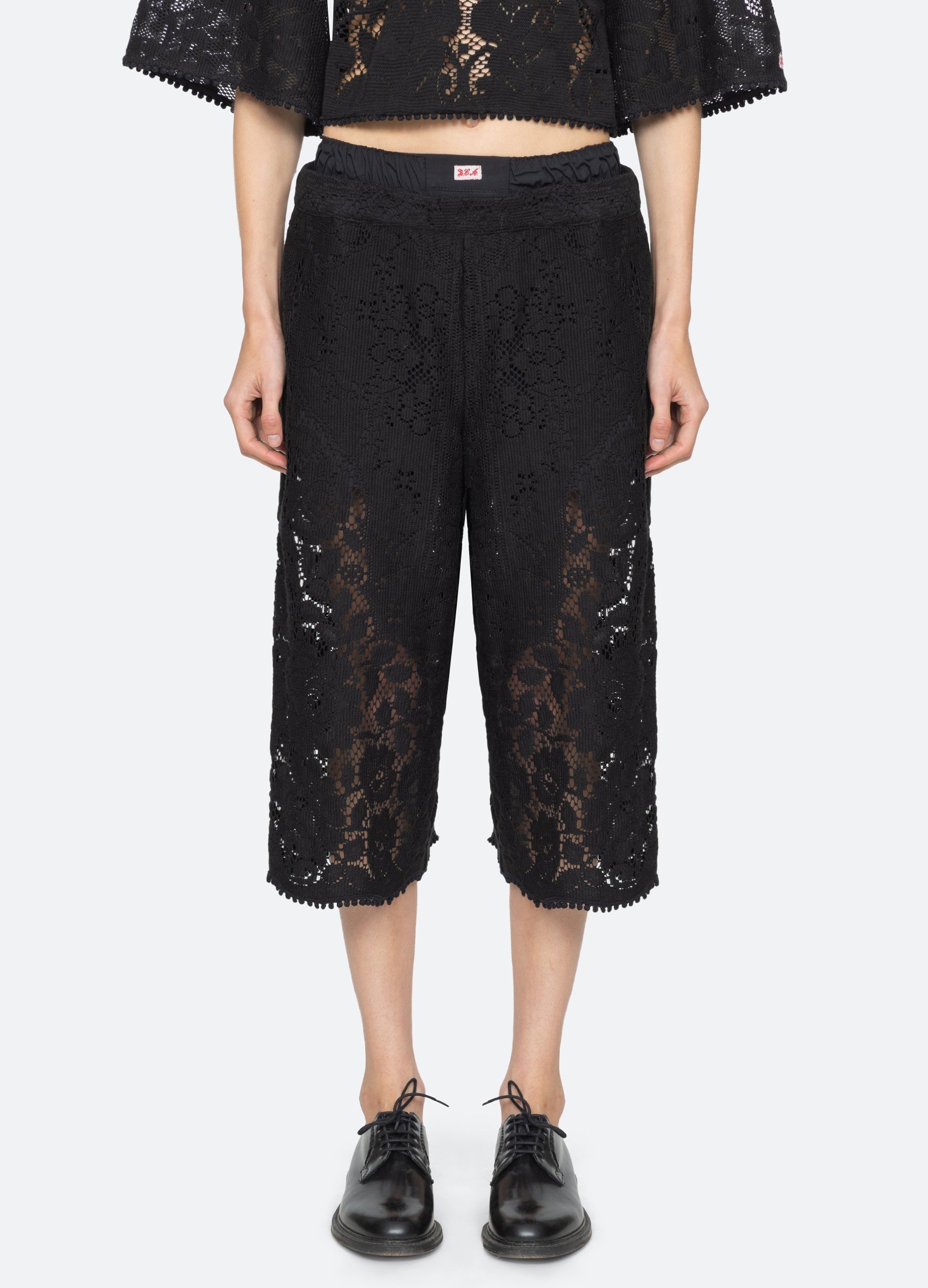 Black Arianna Culottes | Sea New York
