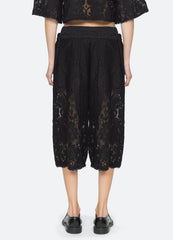 Black Arianna Culottes | Sea New York
