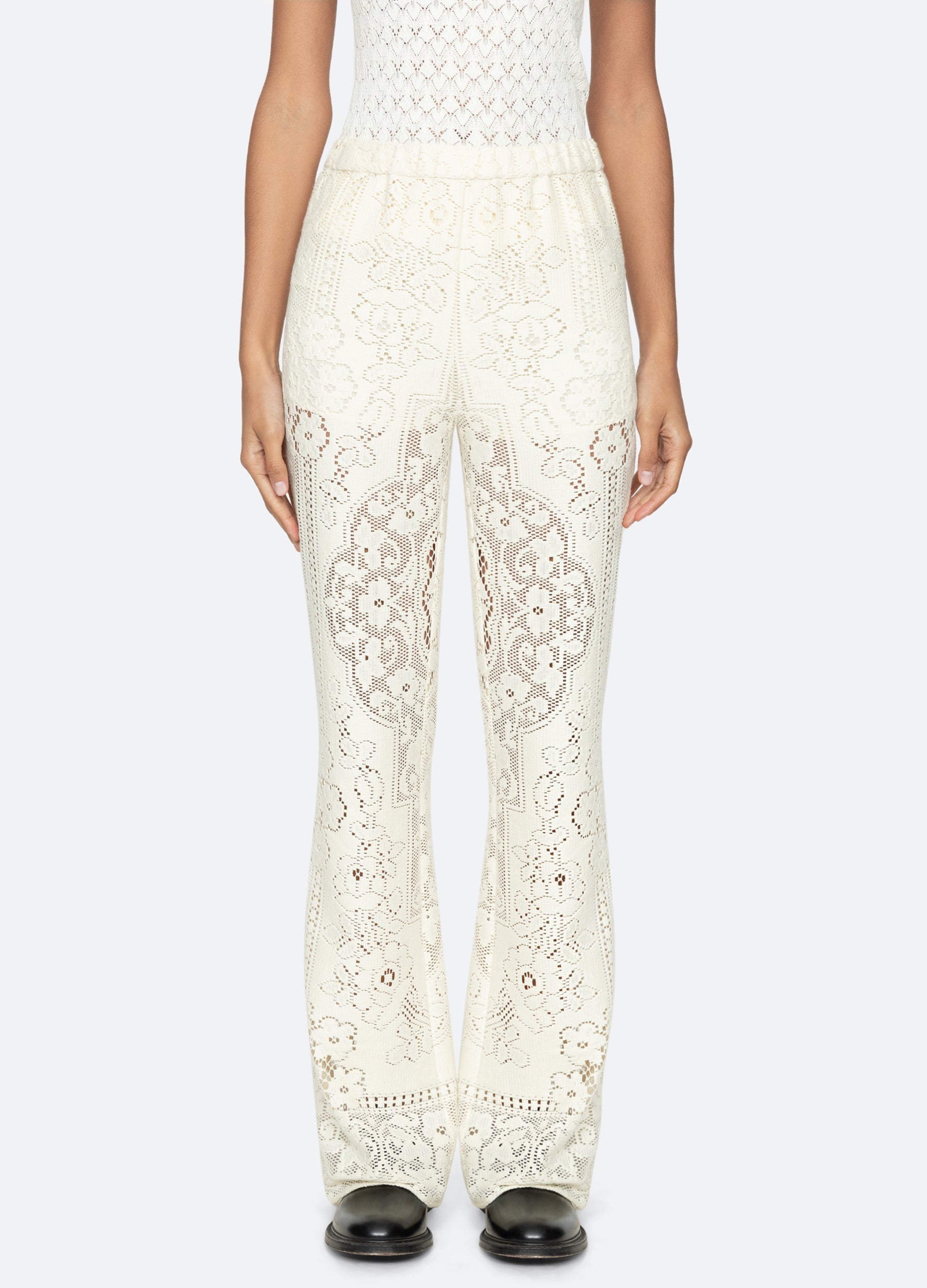 Cream Arianna Pants | Sea New York