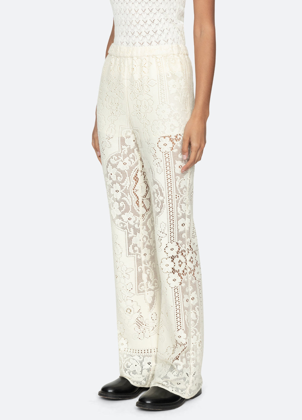 Cream Arianna Pants | Sea New York