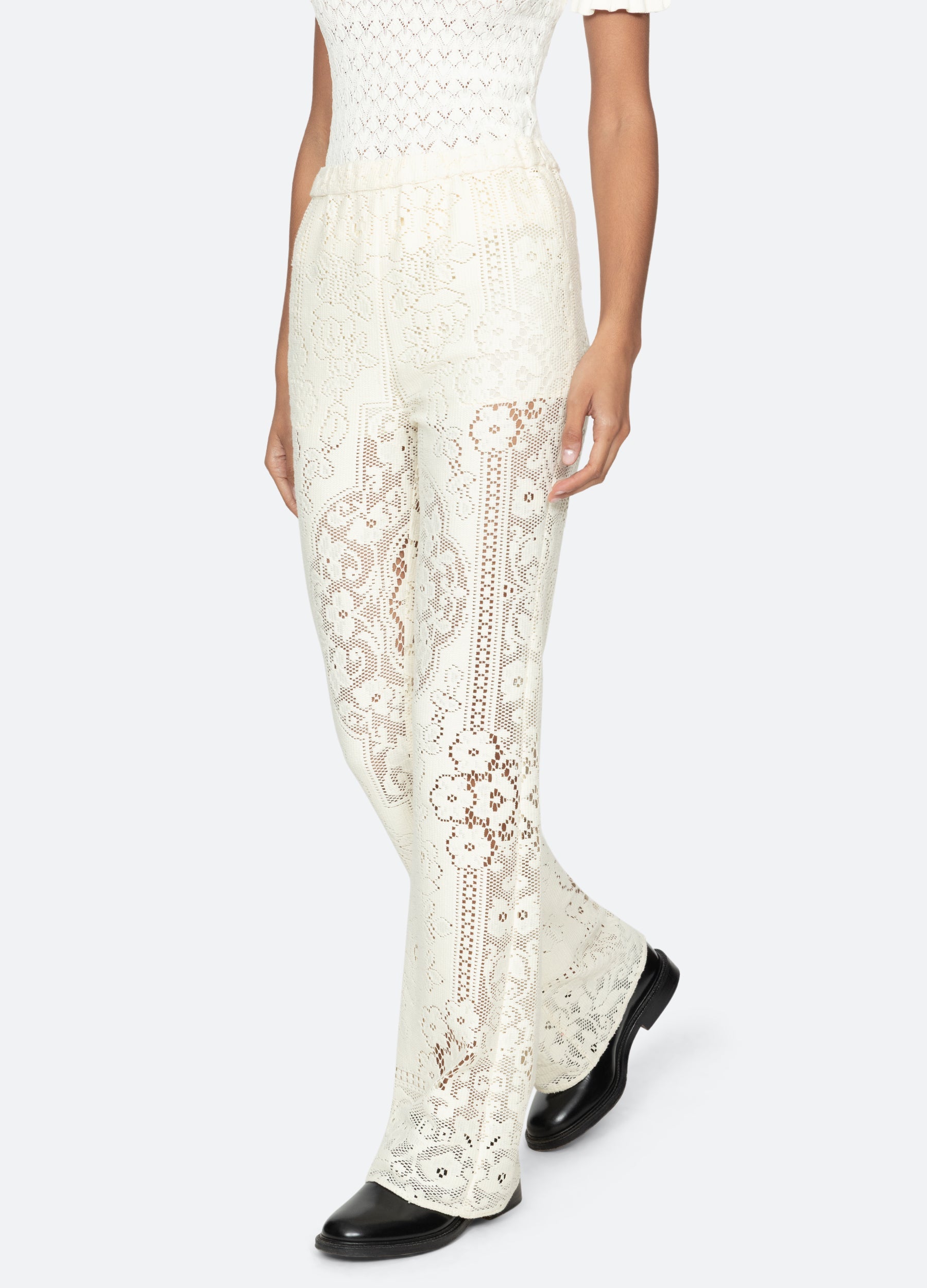 Cream Arianna Pants | Sea New York