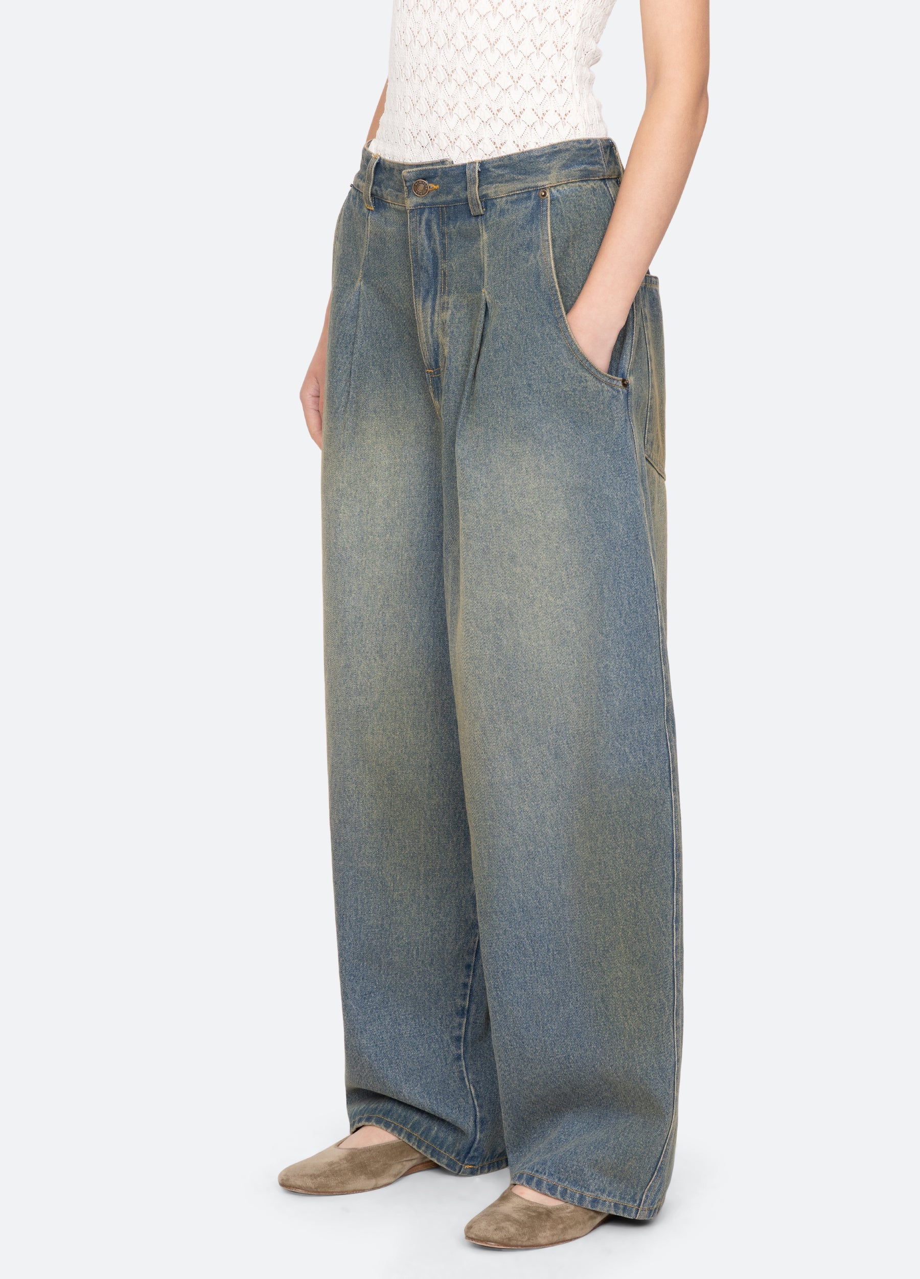Blue Lyssa Jeans | Sea New York
