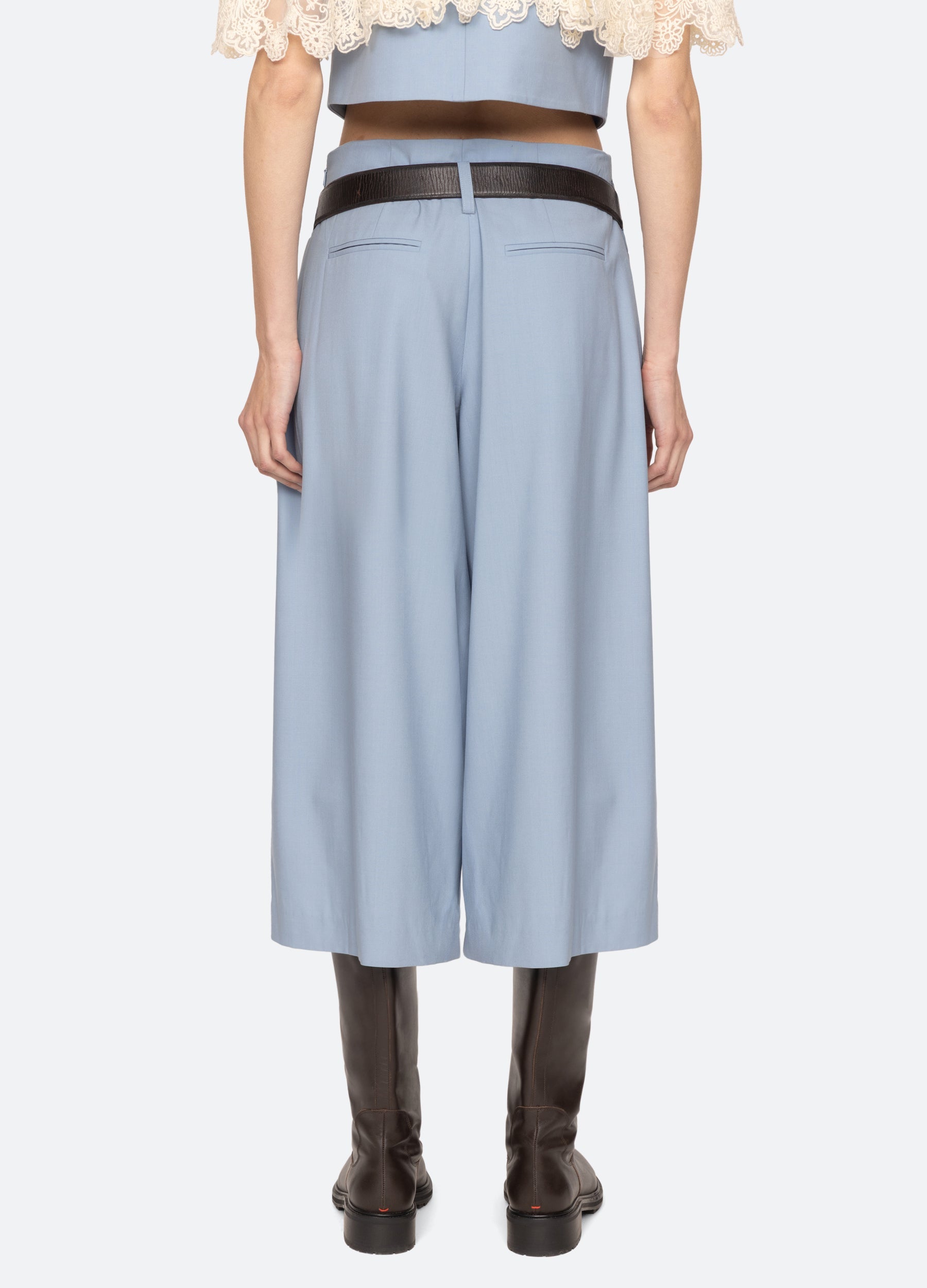 Black Elisa Culottes | Sea New York
