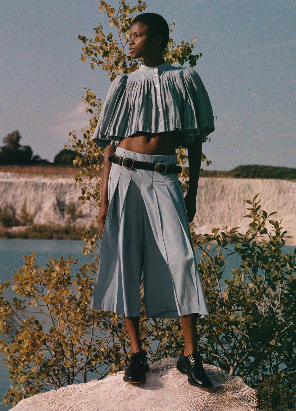 Black Elisa Culottes | Sea New York
