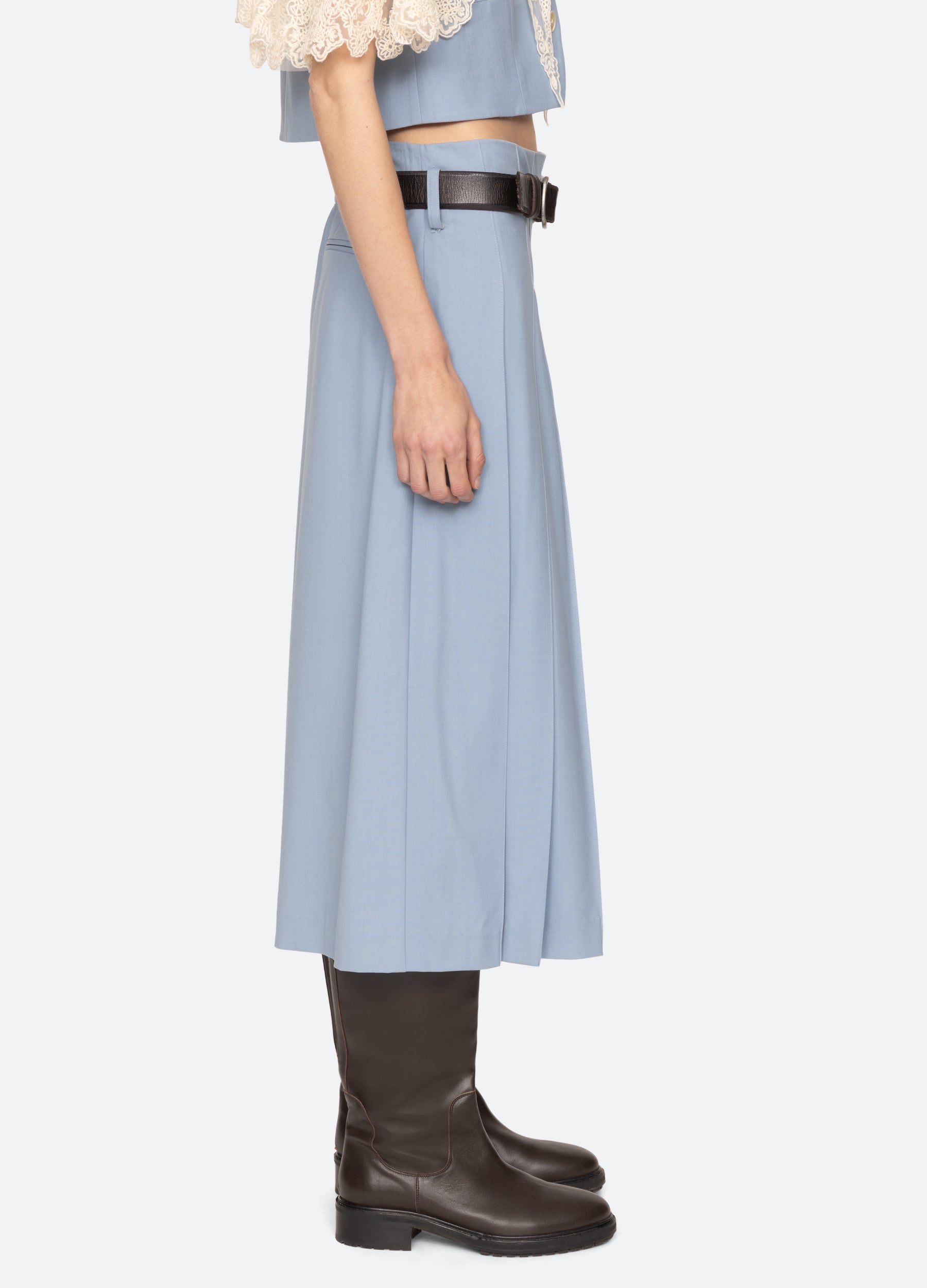 Black Elisa Culottes | Sea New York