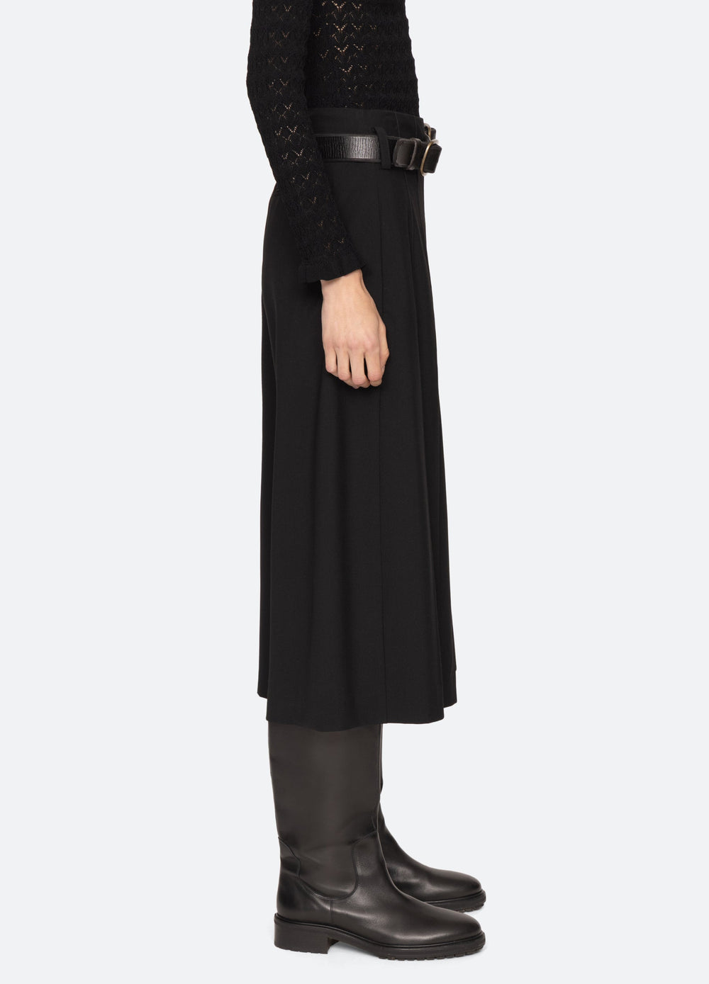 Black Elisa Culottes | Sea New York