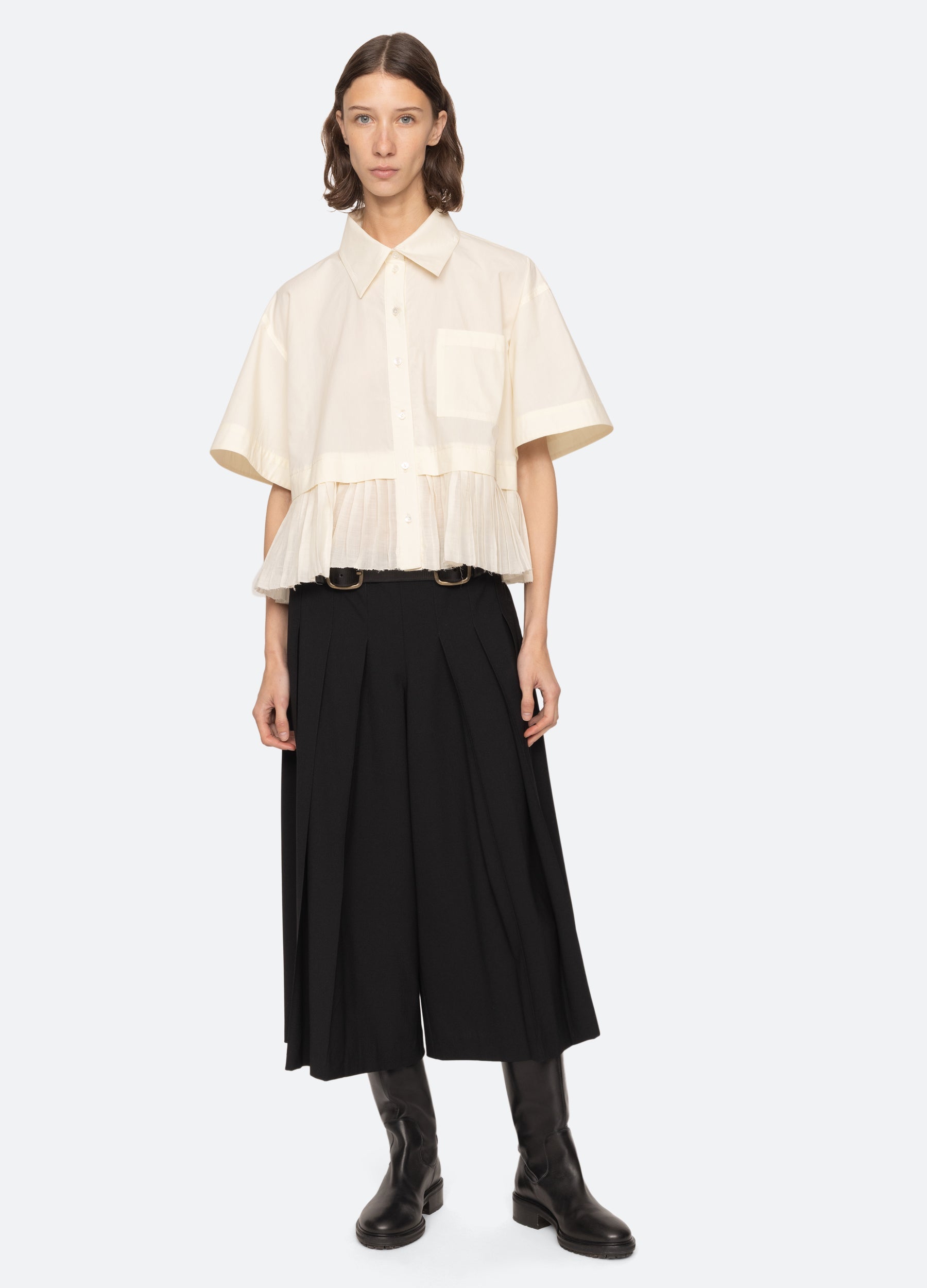 Black Elisa Culottes | Sea New York