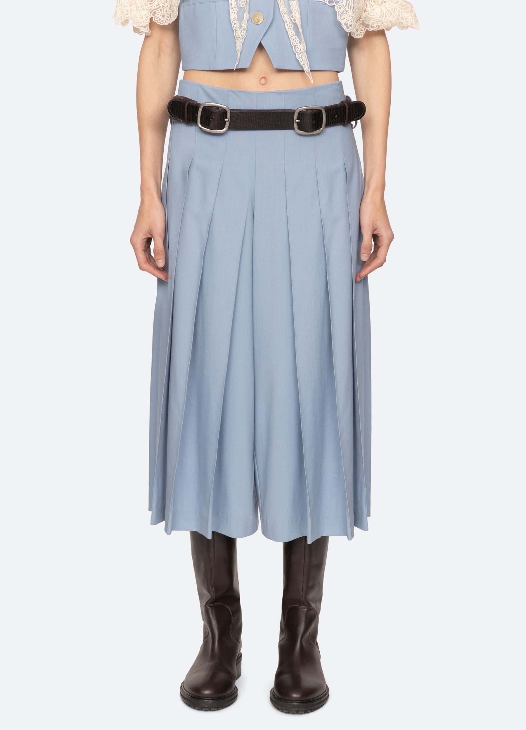 Black Elisa Culottes | Sea New York