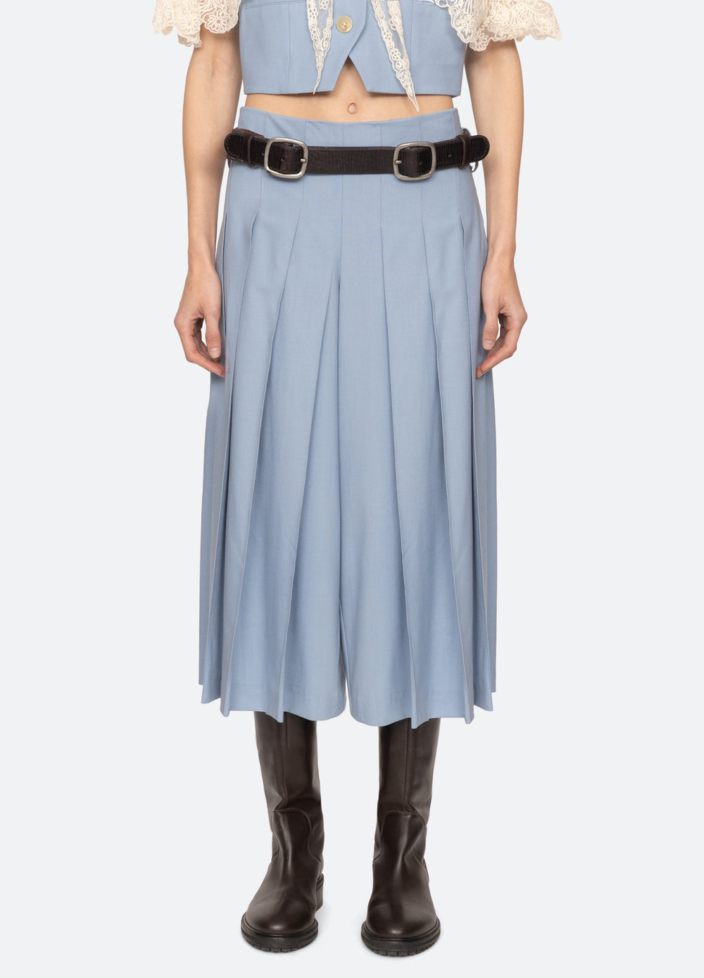 Black Elisa Culottes | Sea New York