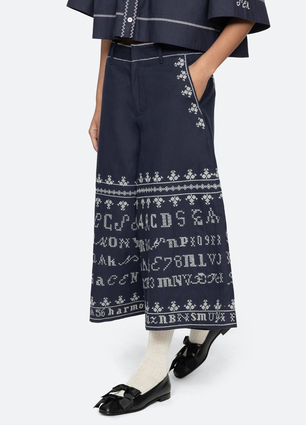 Navy Kit Culottes | Sea New York