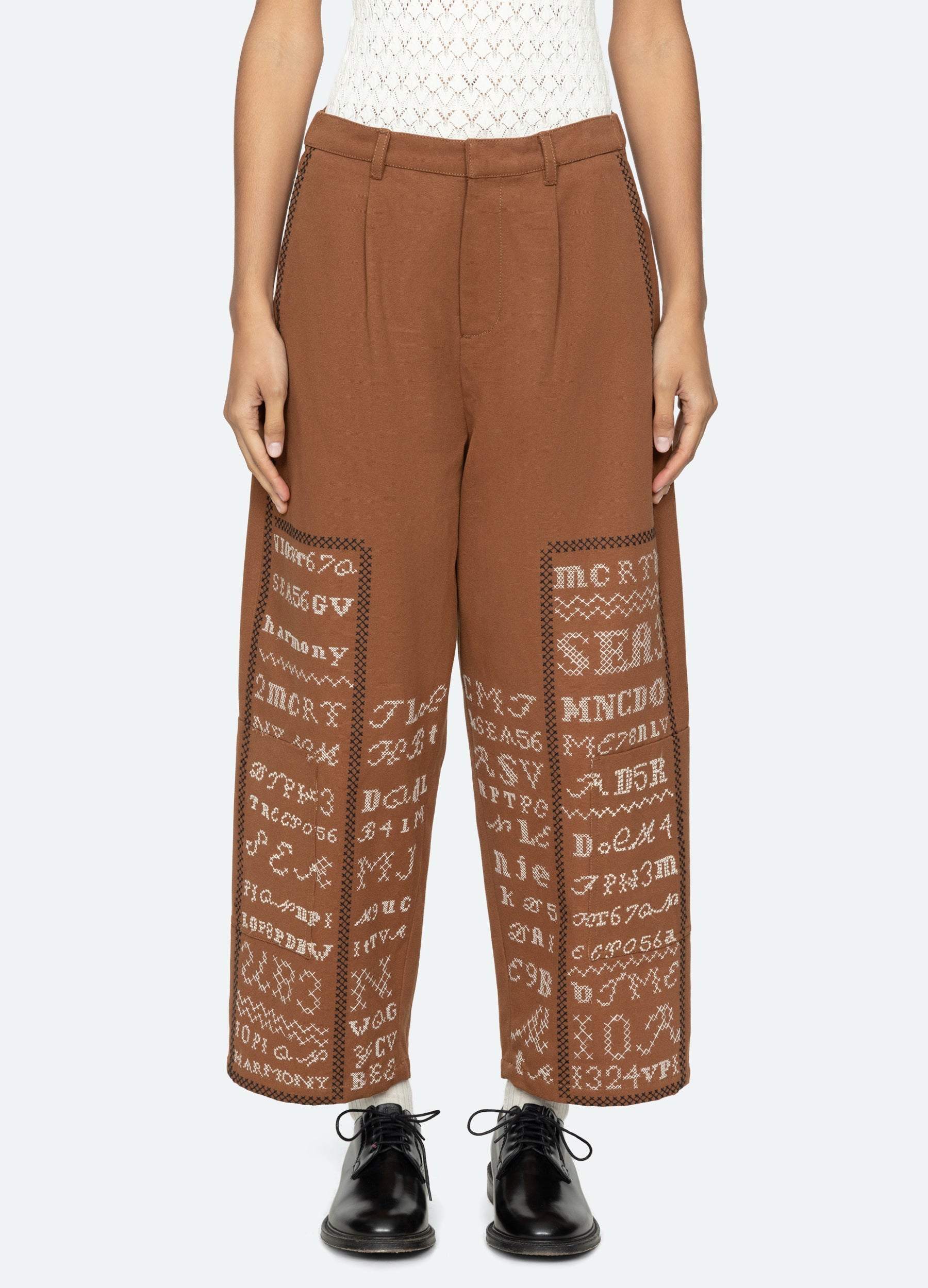 Cognac Kit Pants | Sea New York