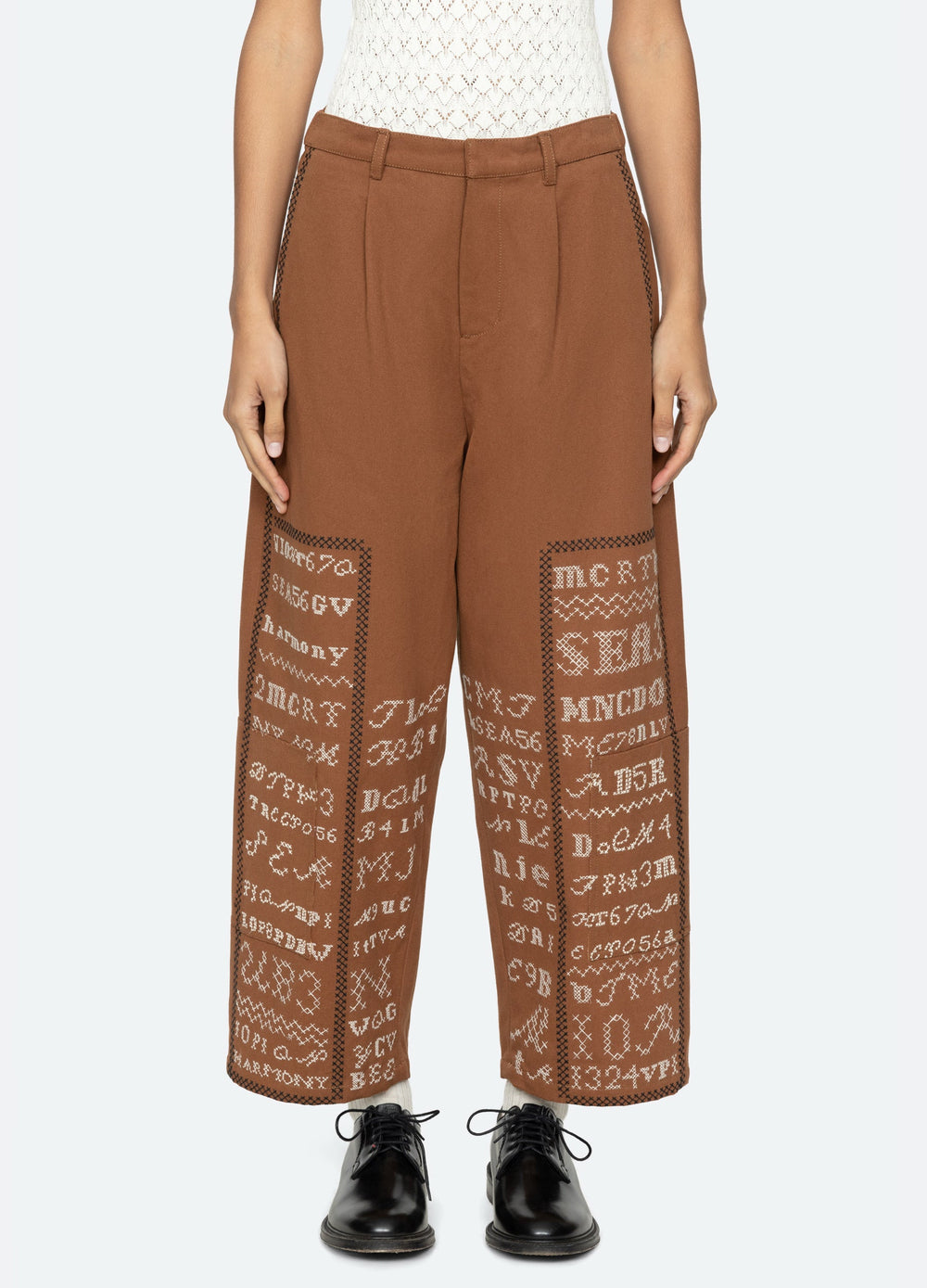 Cognac Kit Pants | Sea New York