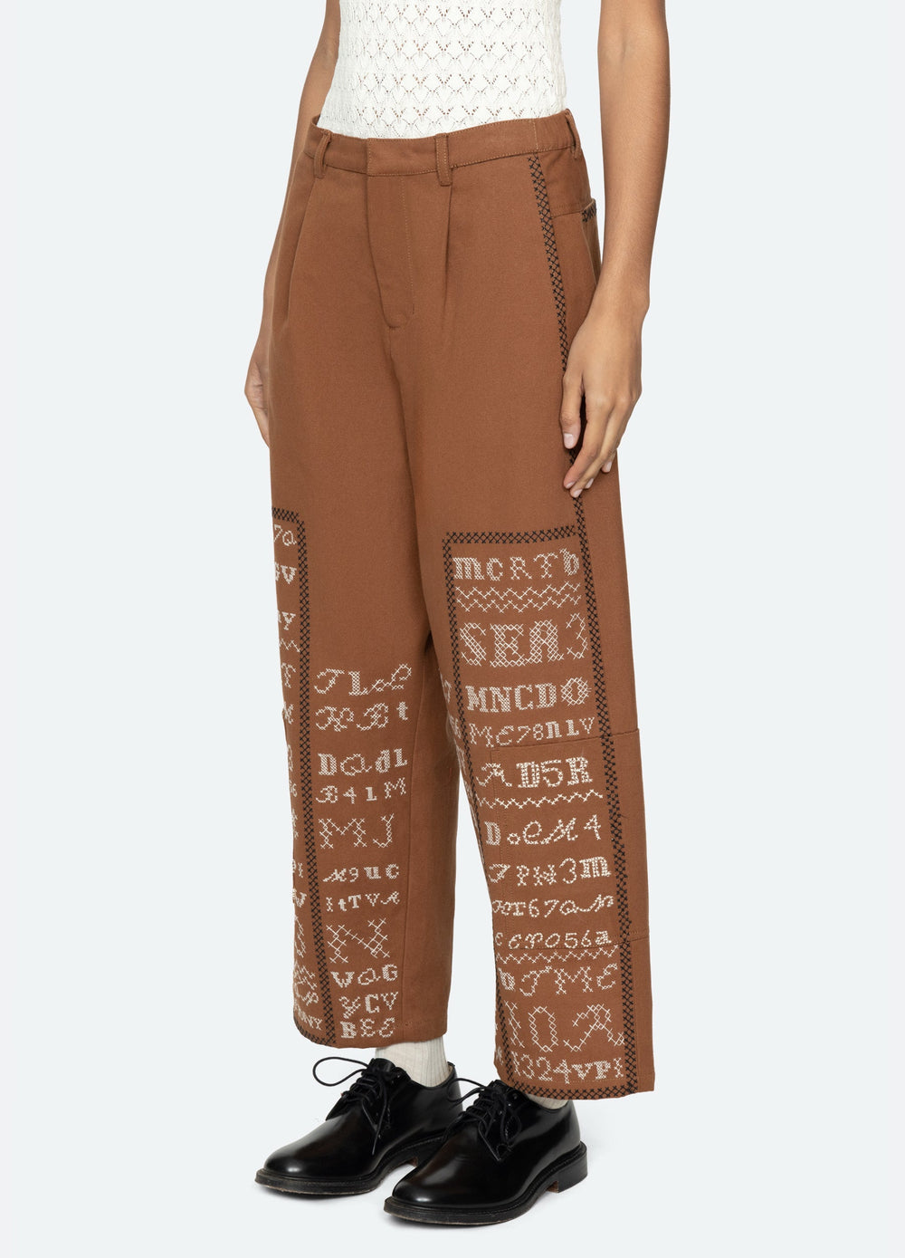 Cognac Kit Pants | Sea New York
