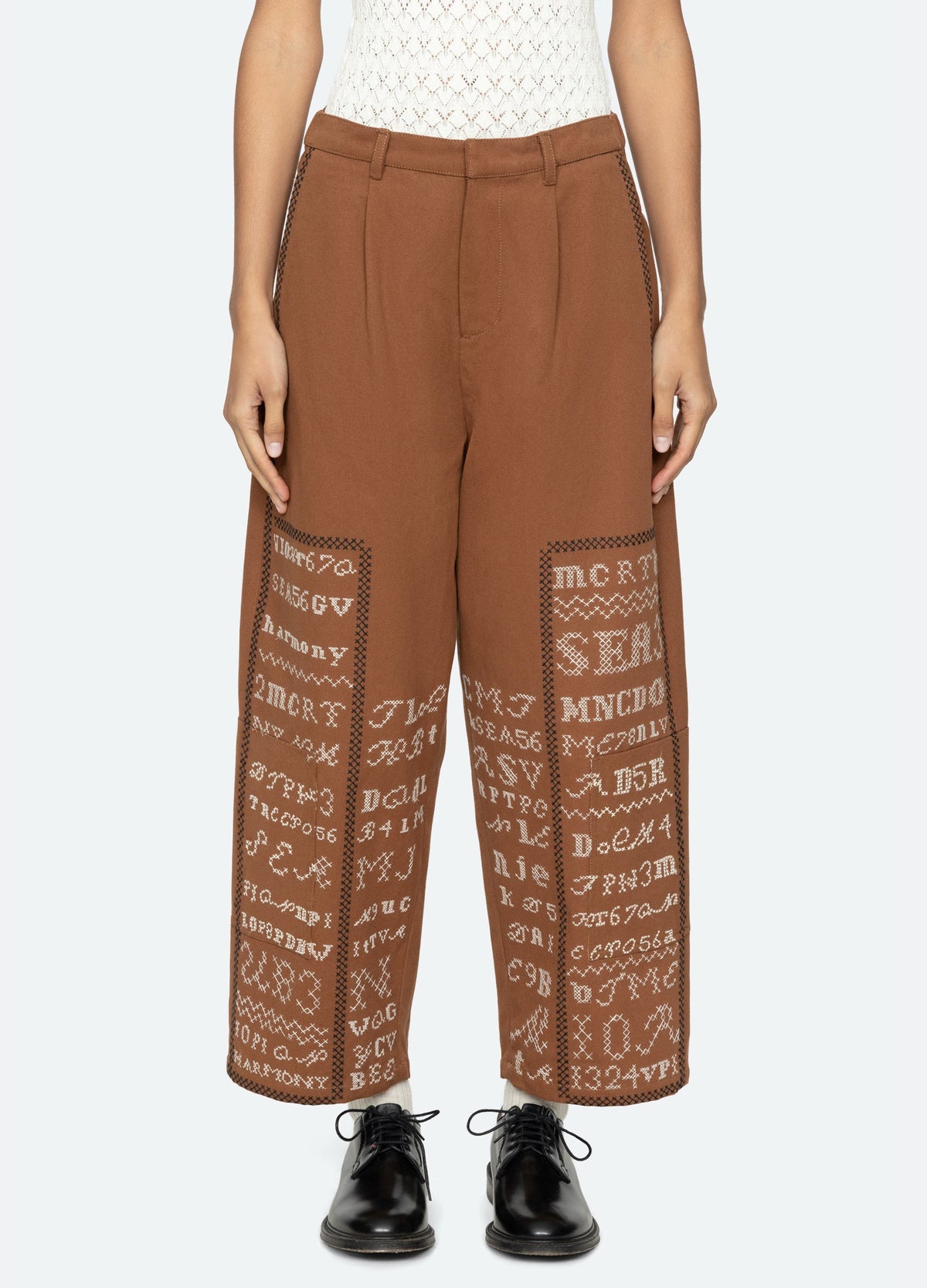 Cognac Kit Pants | Sea New York