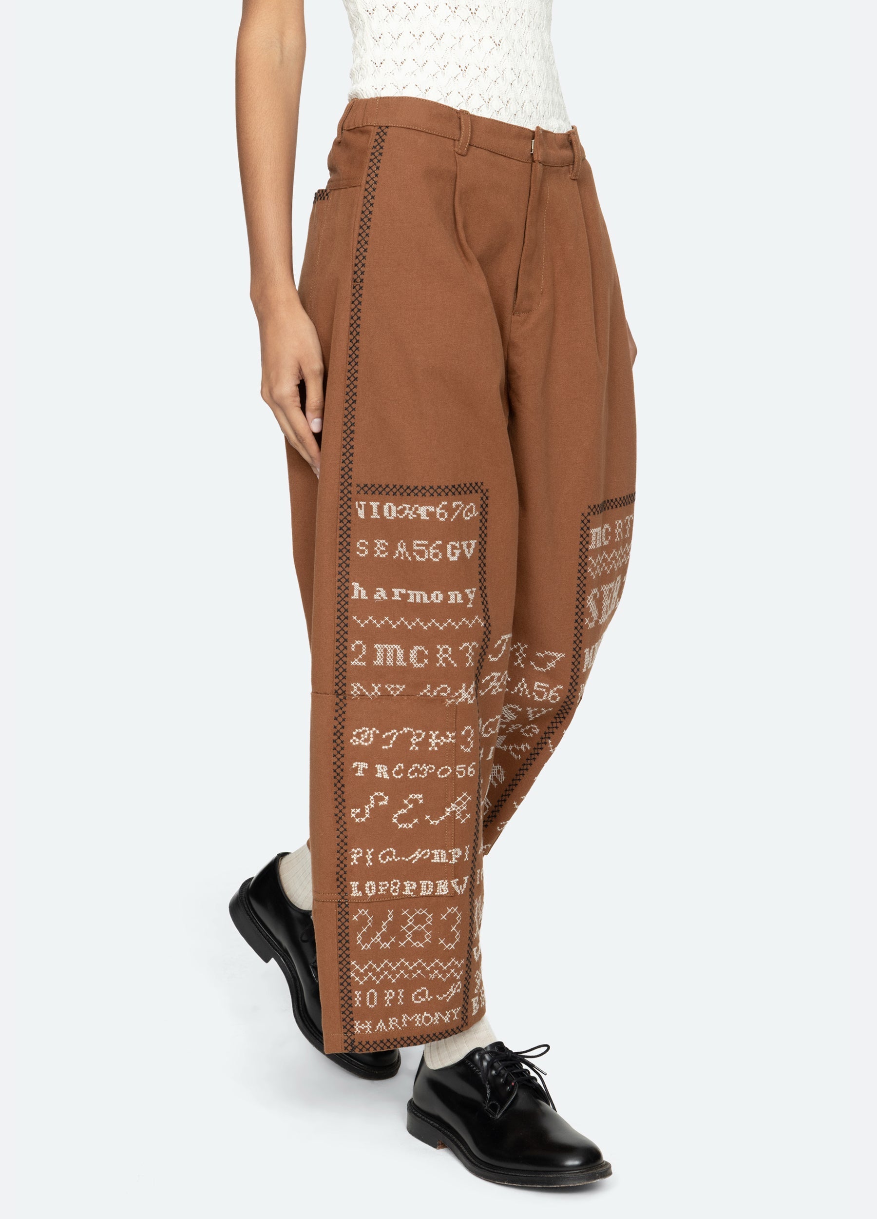 Cognac Kit Pants | Sea New York