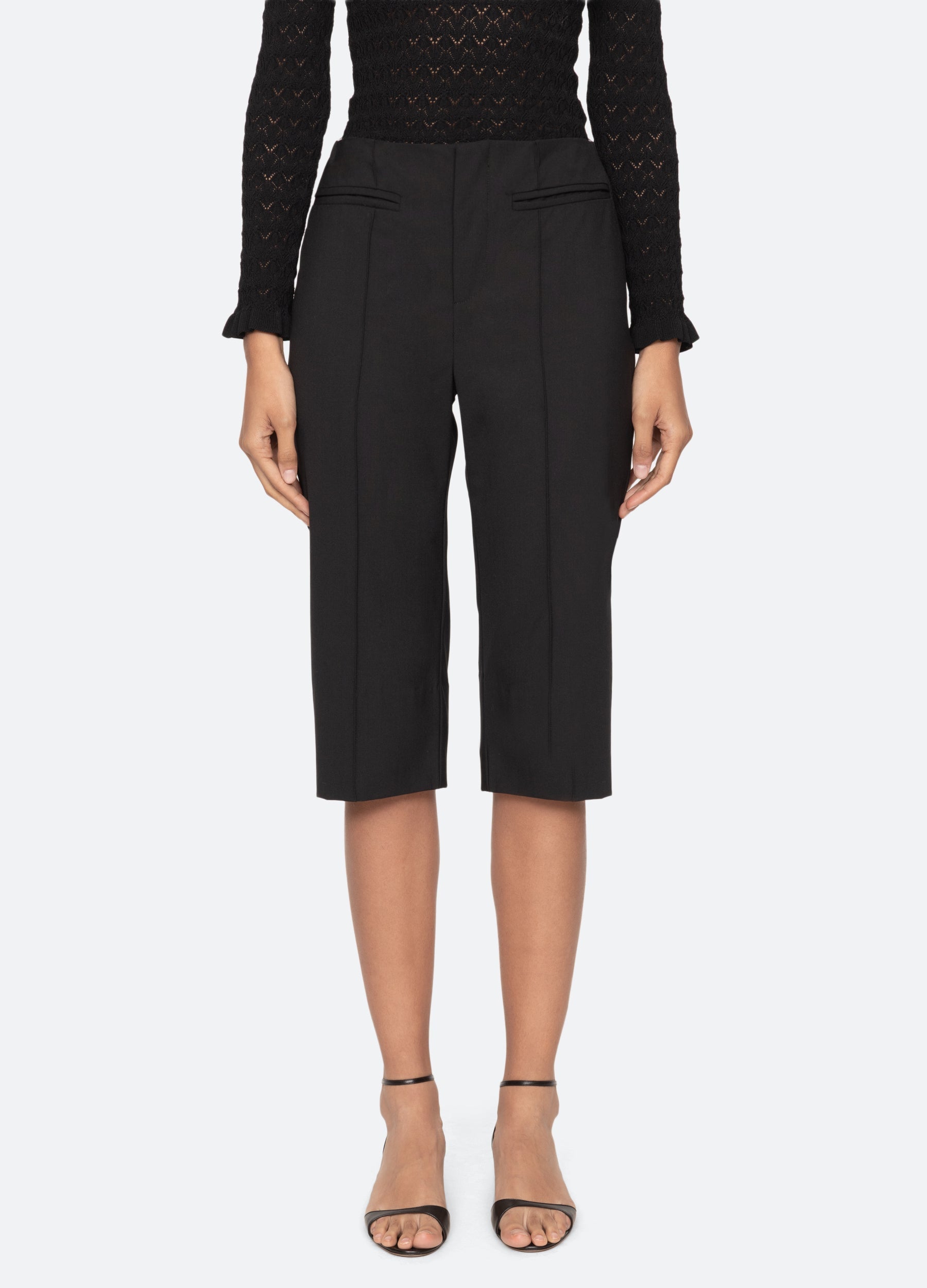 Black Elisa Capri Pant | Sea New York