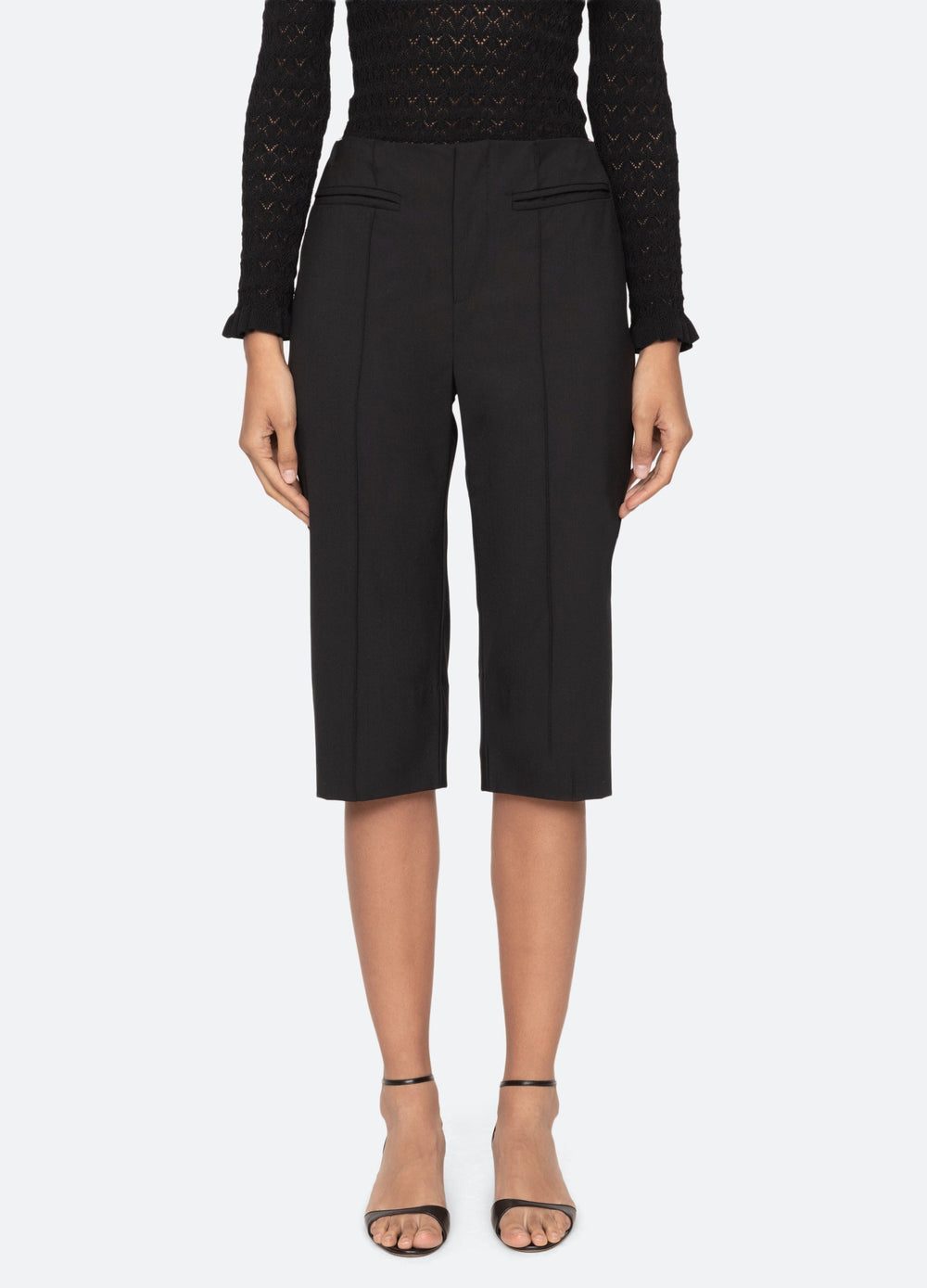 Black Elisa Capri Pant | Sea New York