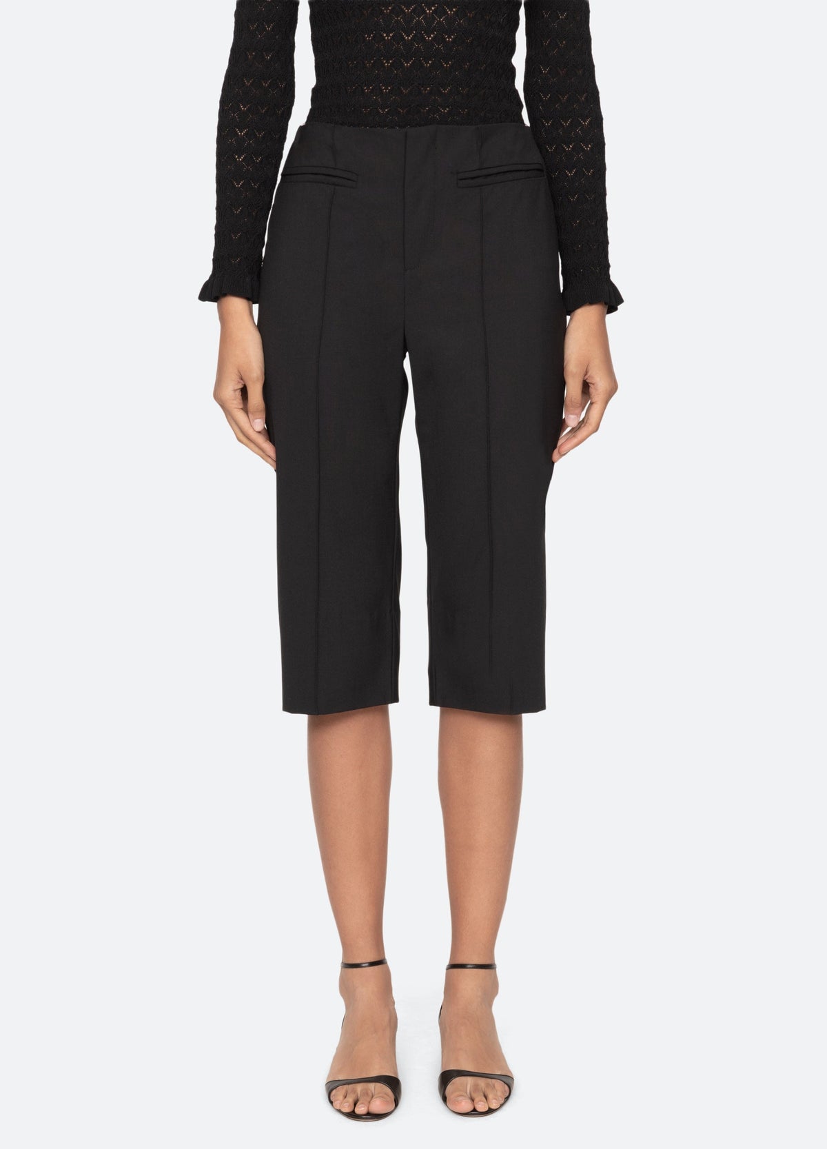 Black Elisa Capri Pant | Sea New York