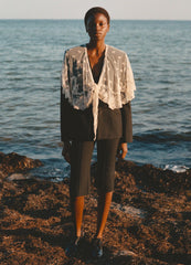 Black Elisa Capri Pant | Sea New York