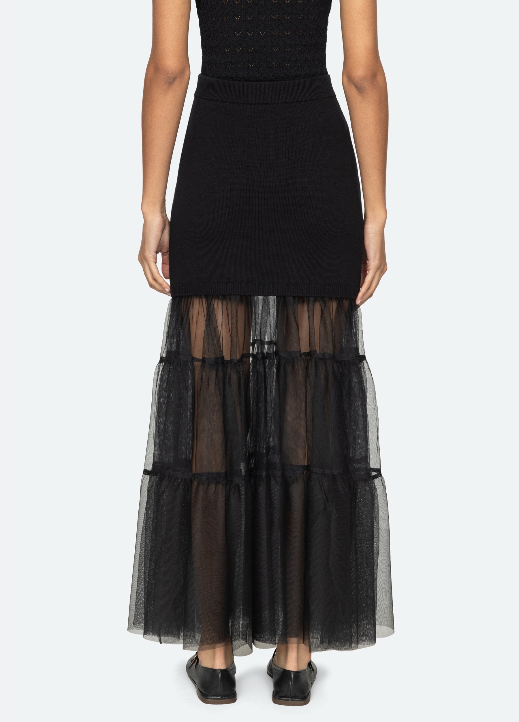 Black Seraphine Skirt | Sea New York