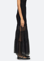 Black Seraphine Skirt | Sea New York