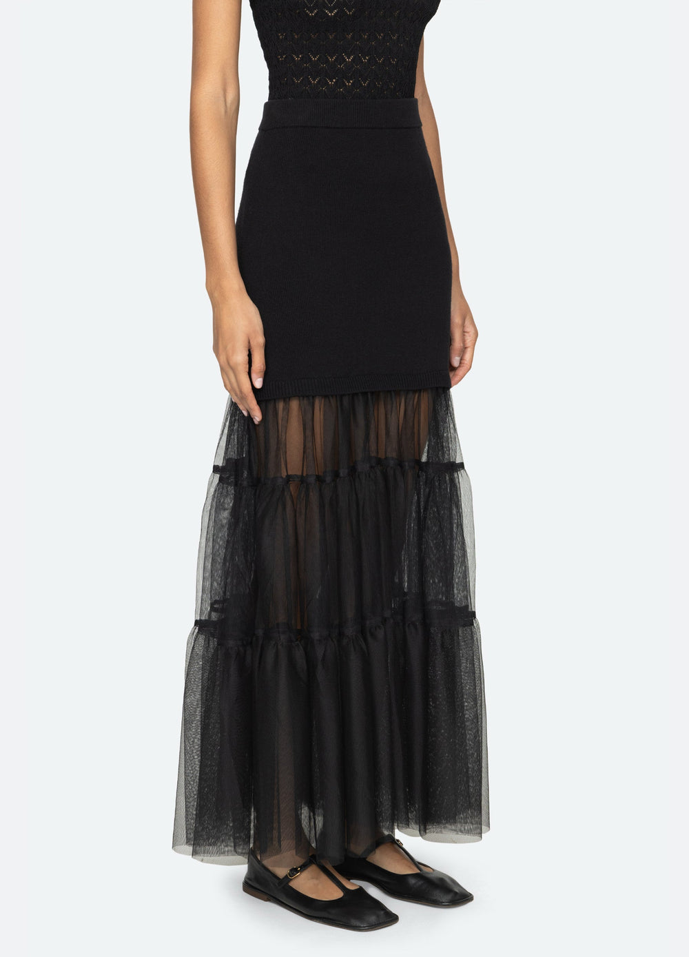 Black Seraphine Skirt | Sea New York