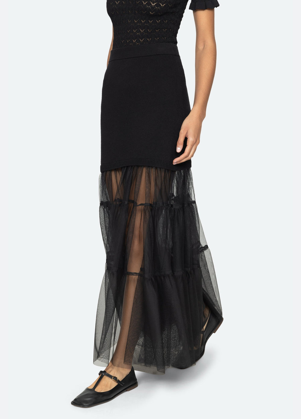 Black Seraphine Skirt | Sea New York