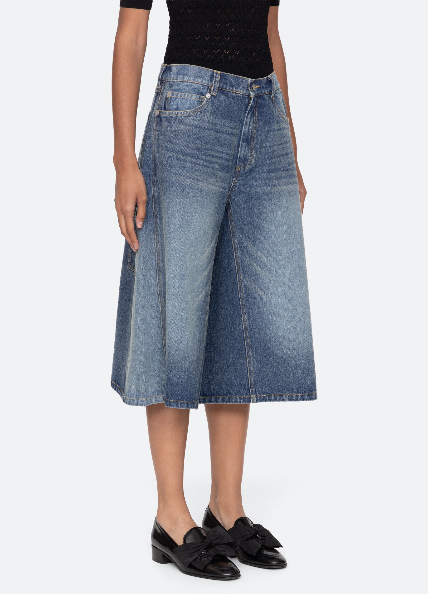 Blue Lyssa Culottes | Sea New York