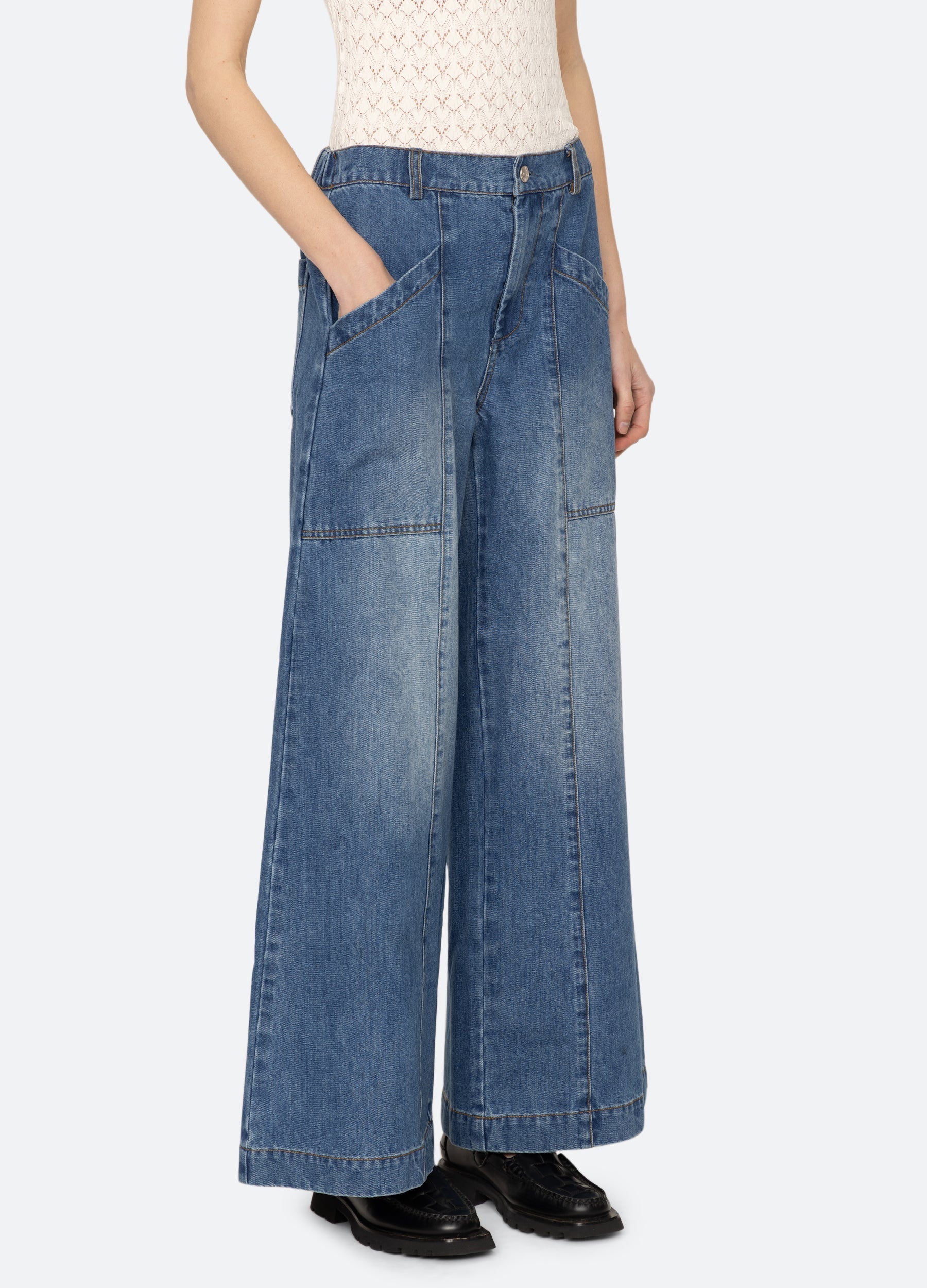 Blue Velma Jeans | Sea New York