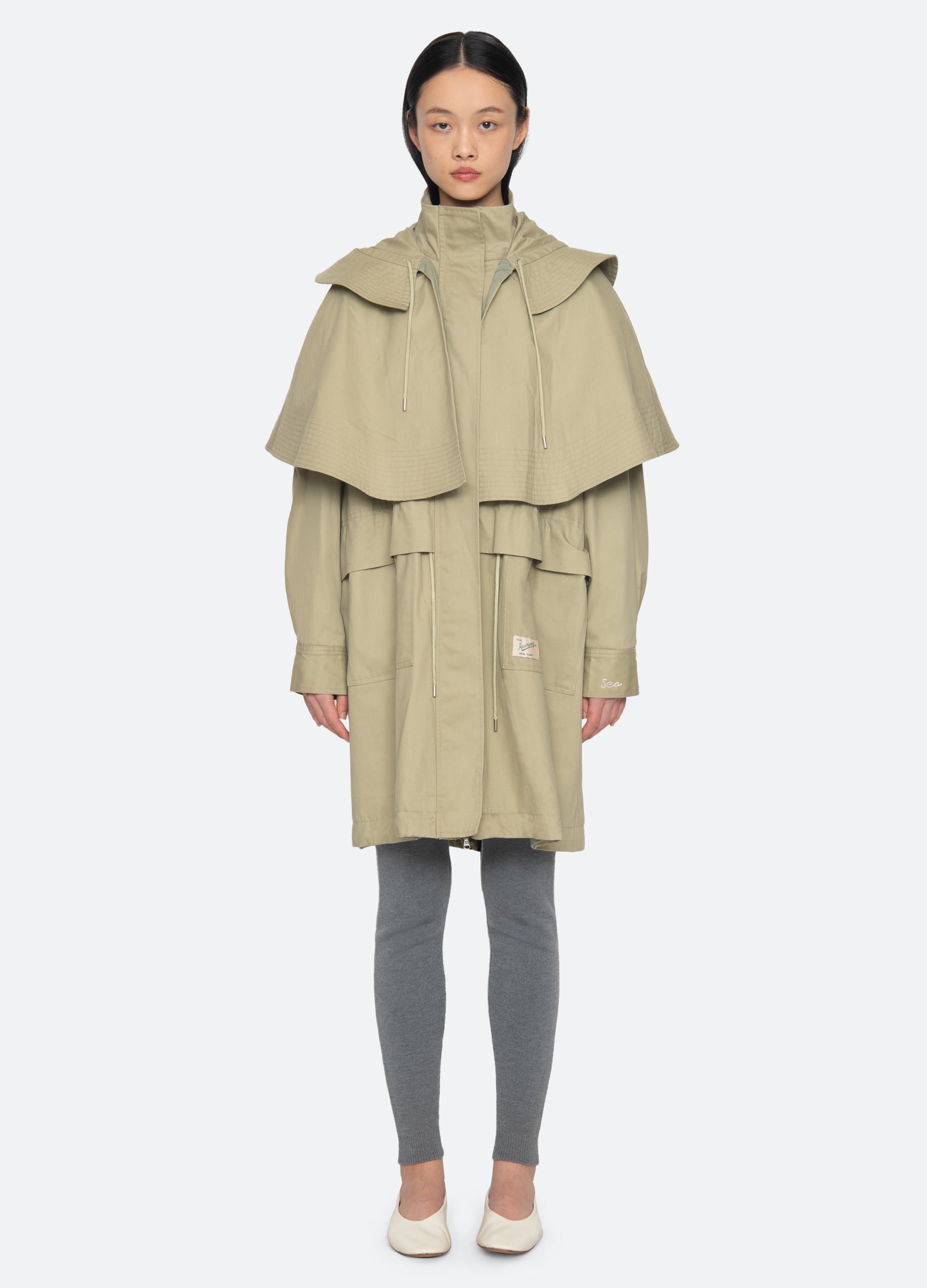 Taupe Odessa Coat | Sea New York