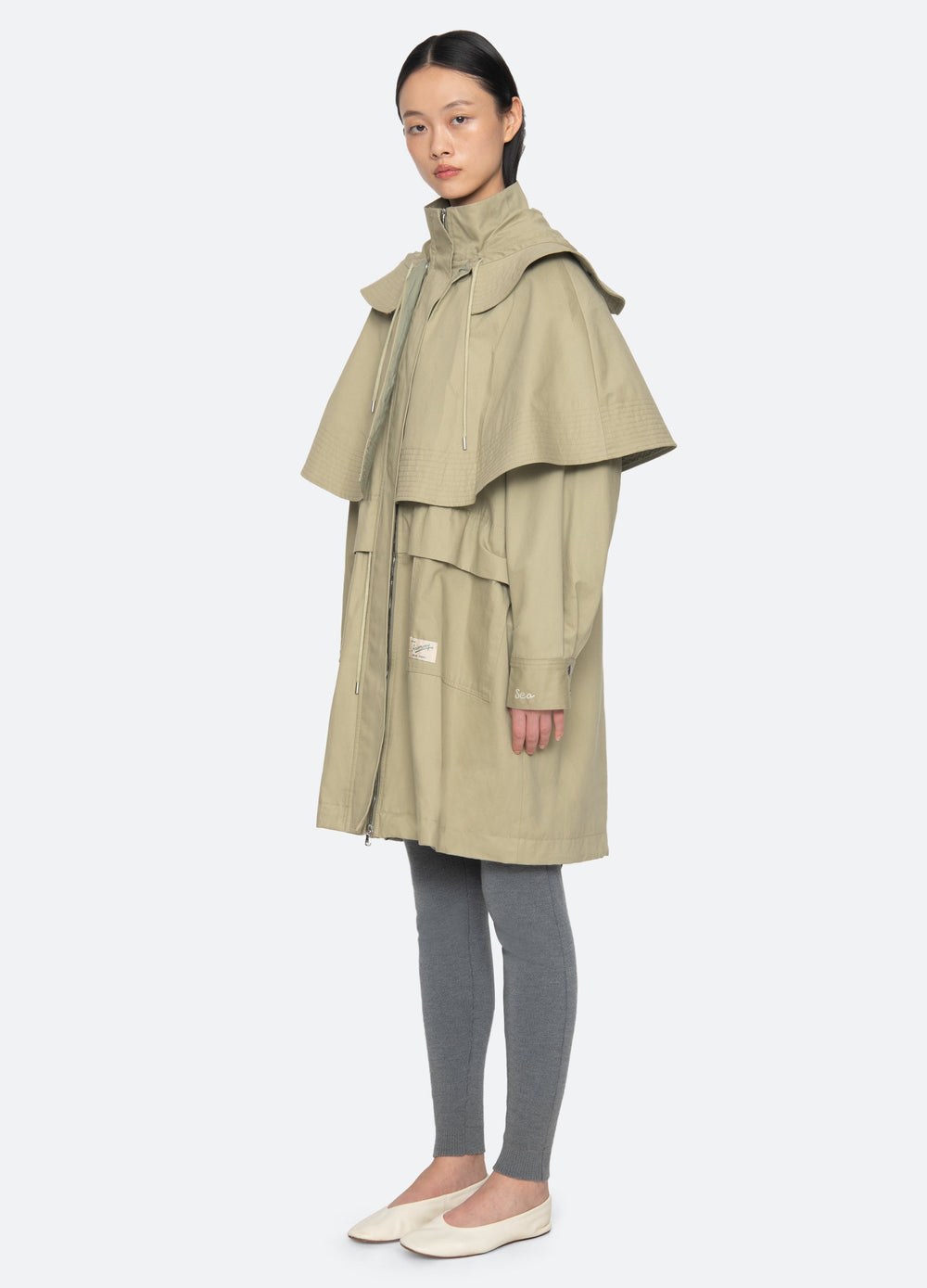 Taupe Odessa Coat | Sea New York