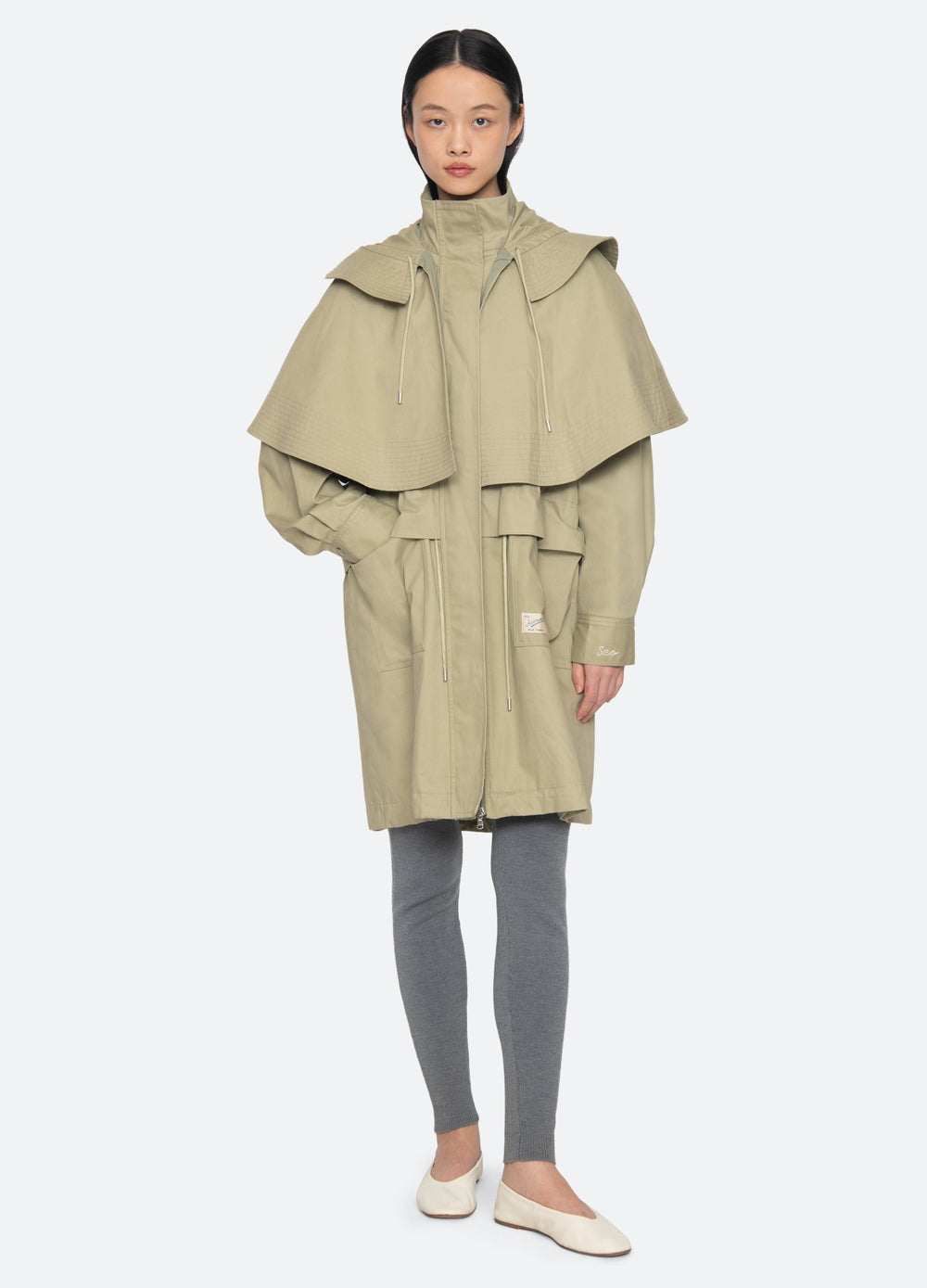 Taupe Odessa Coat | Sea New York