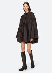 Brown Quentin Poncho | Sea New York