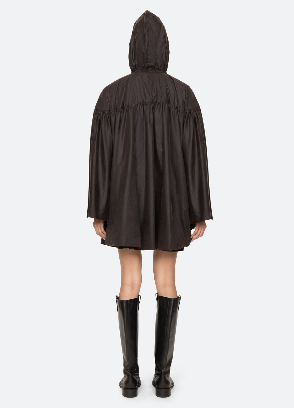 Brown Quentin Poncho | Sea New York