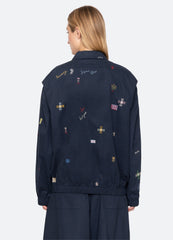 Navy Claira Jacket | Sea New York