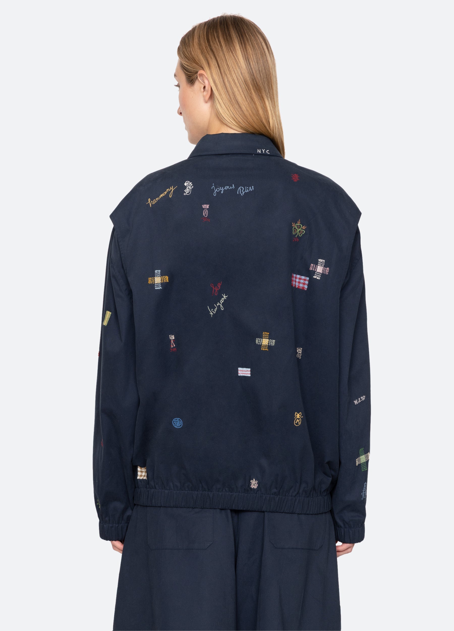 Navy Claira Jacket | Sea New York