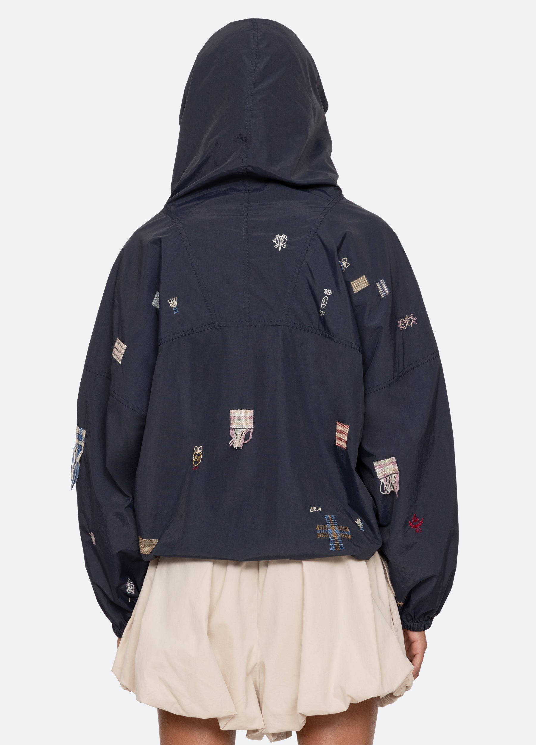 Navy Claira Windbreaker | Sea New York