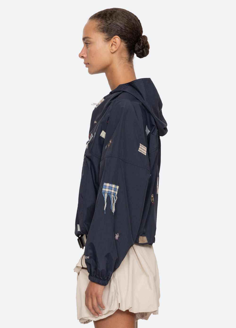 Navy Claira Windbreaker | Sea New York