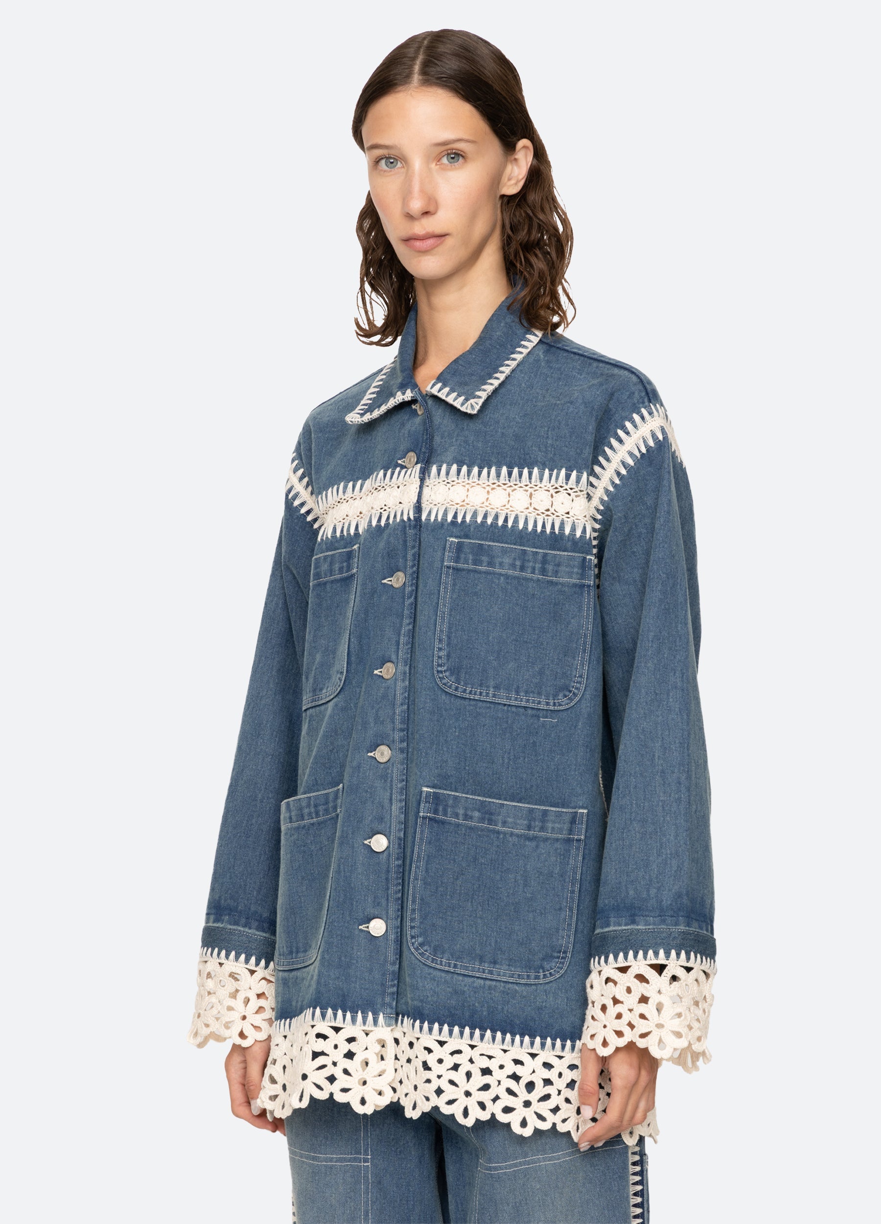 Blue Stasia Jacket | Sea New York
