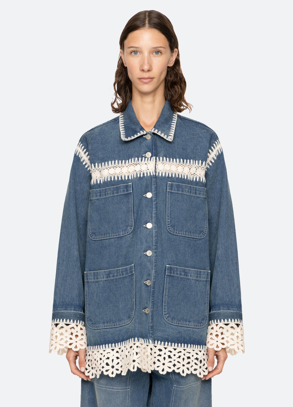 Blue Stasia Jacket | Sea New York