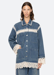 Blue Stasia Jacket | Sea New York