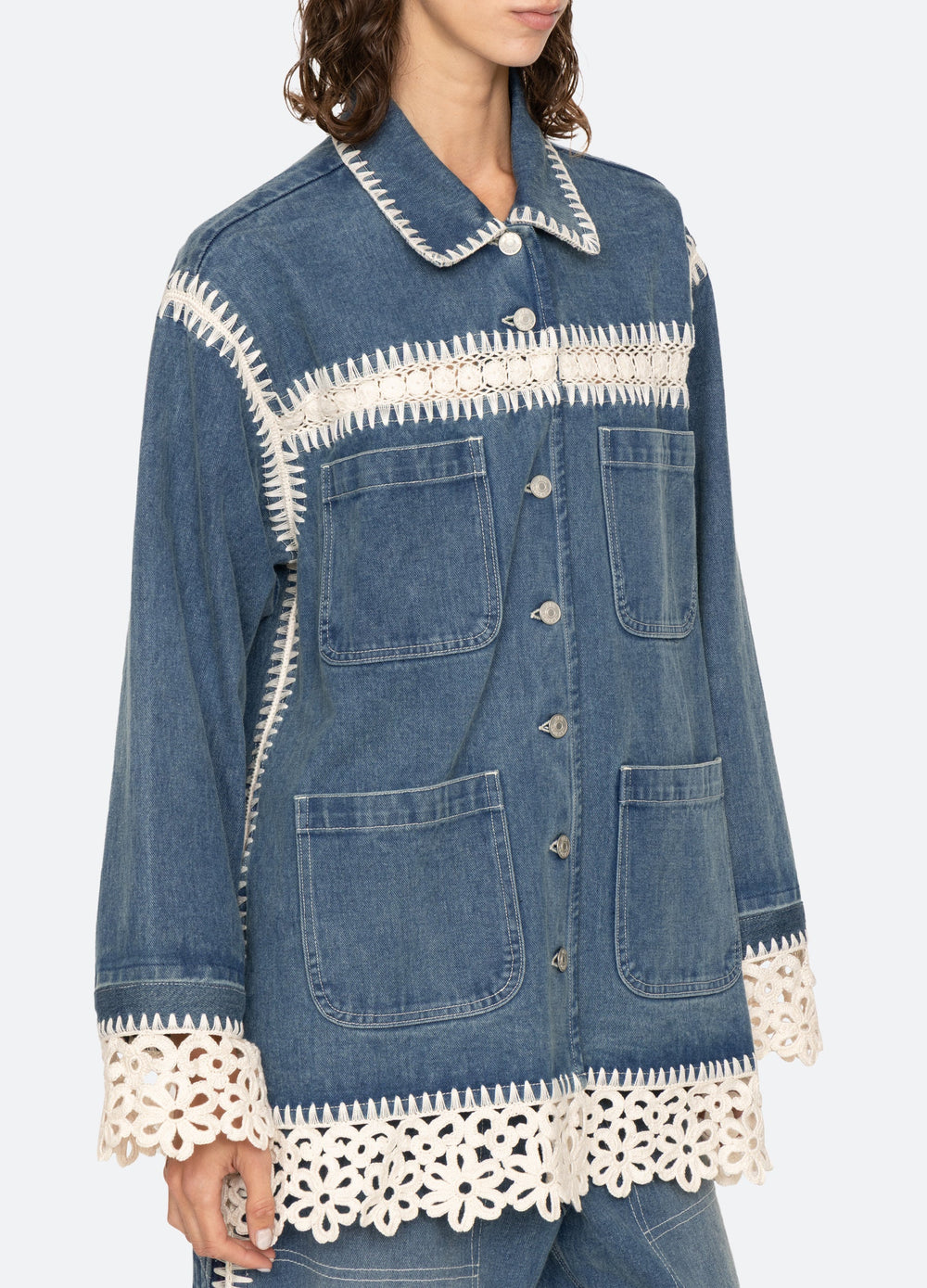 Blue Stasia Jacket | Sea New York