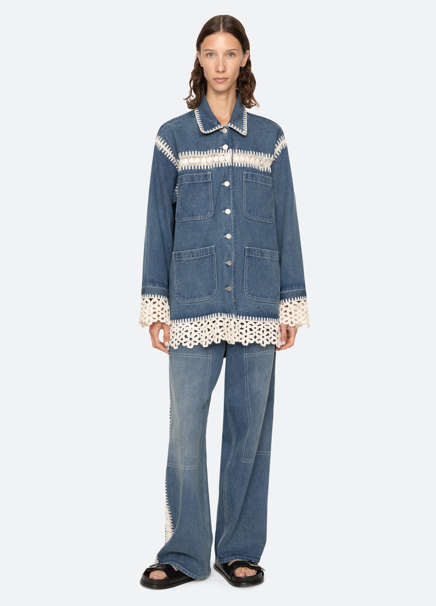 Blue Stasia Jacket | Sea New York