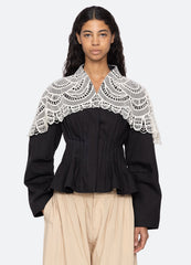 Black Alina Jacket | Sea New York