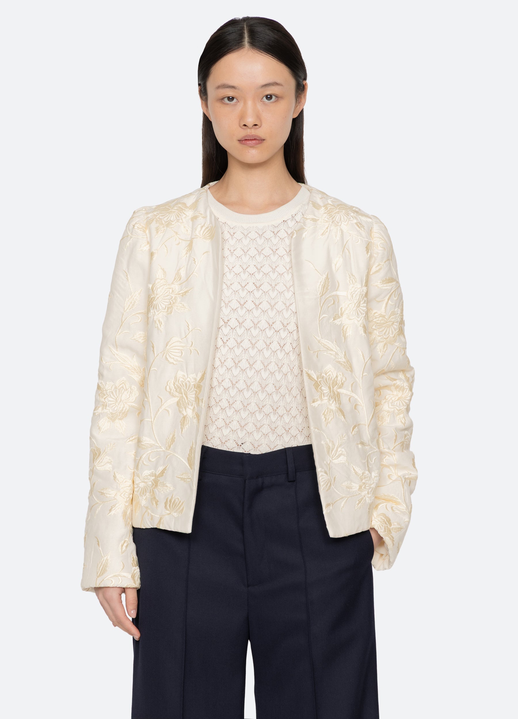 Cream Alina Emb Jacket | Sea New York