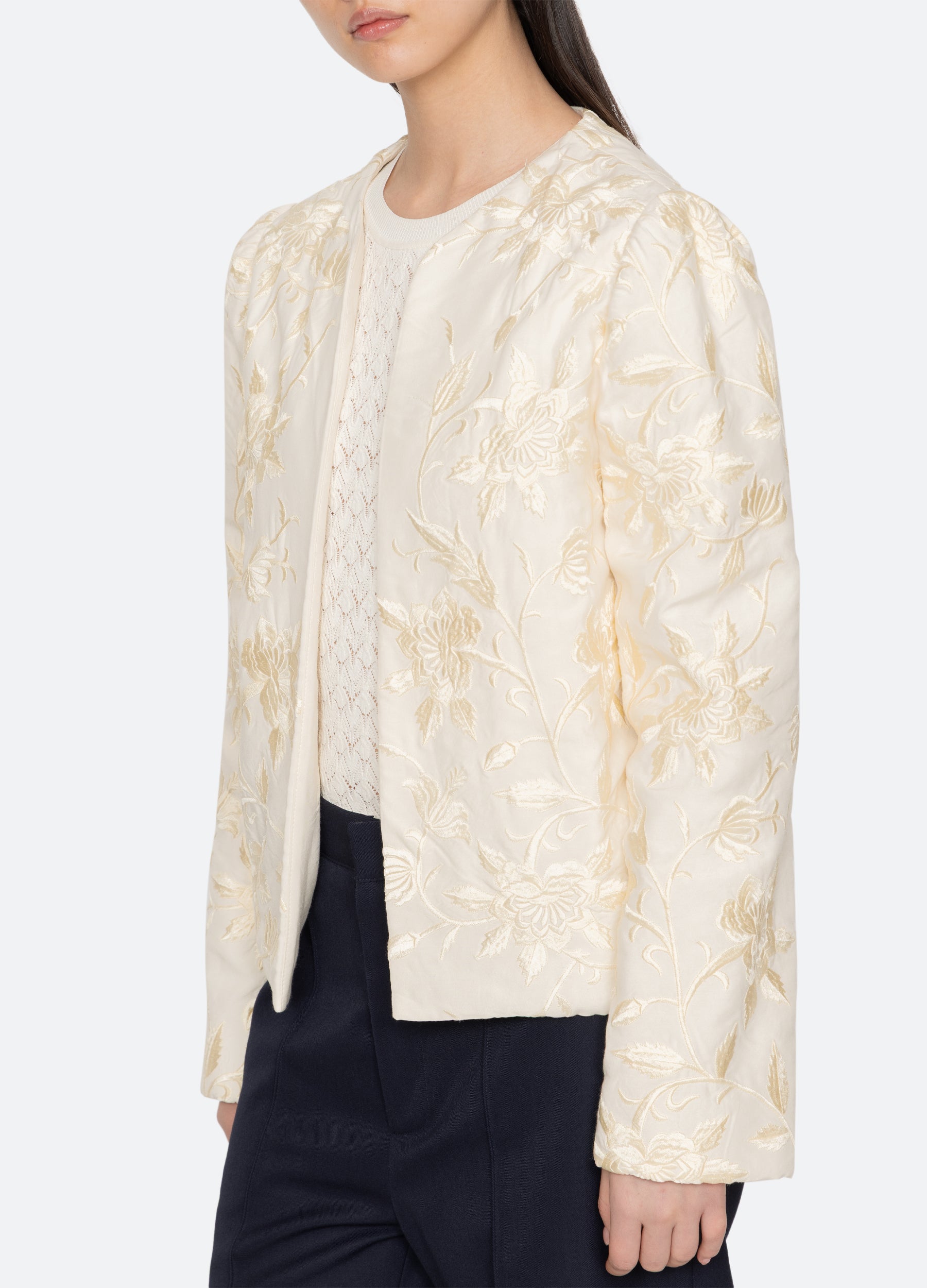 Cream Alina Emb Jacket | Sea New York