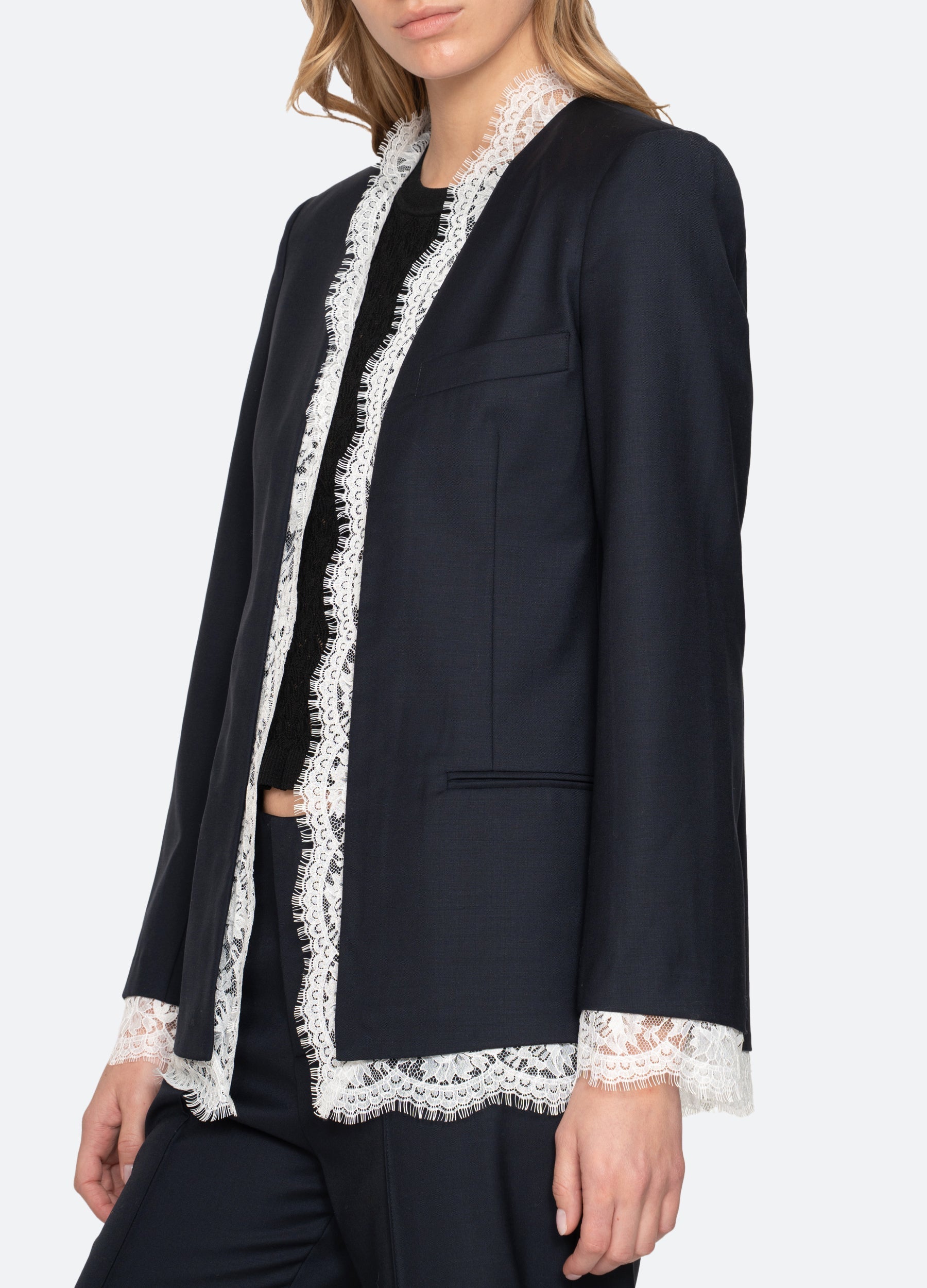 Navy Fiora Jacket | Sea New York
