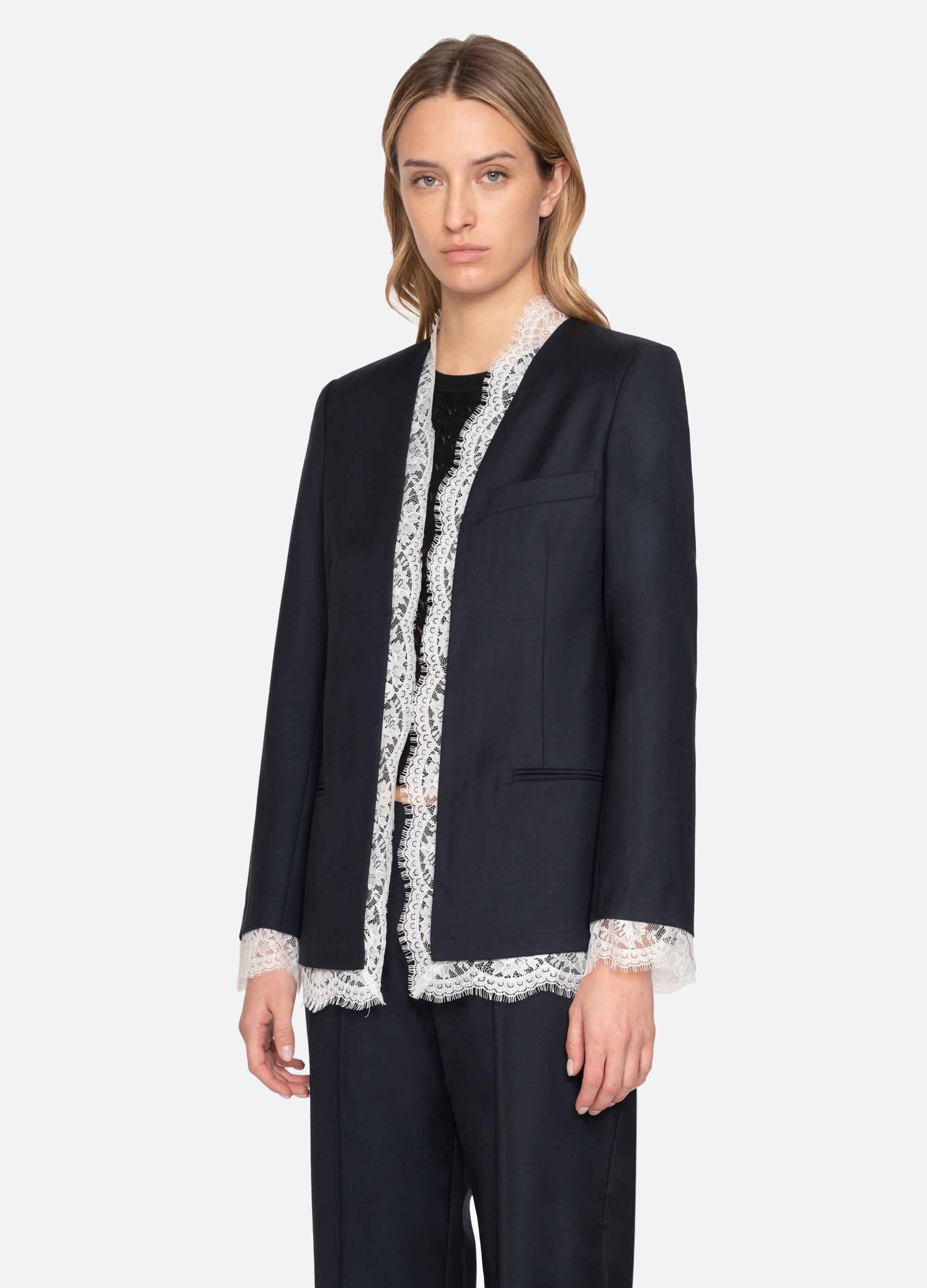Navy Fiora Jacket | Sea New York
